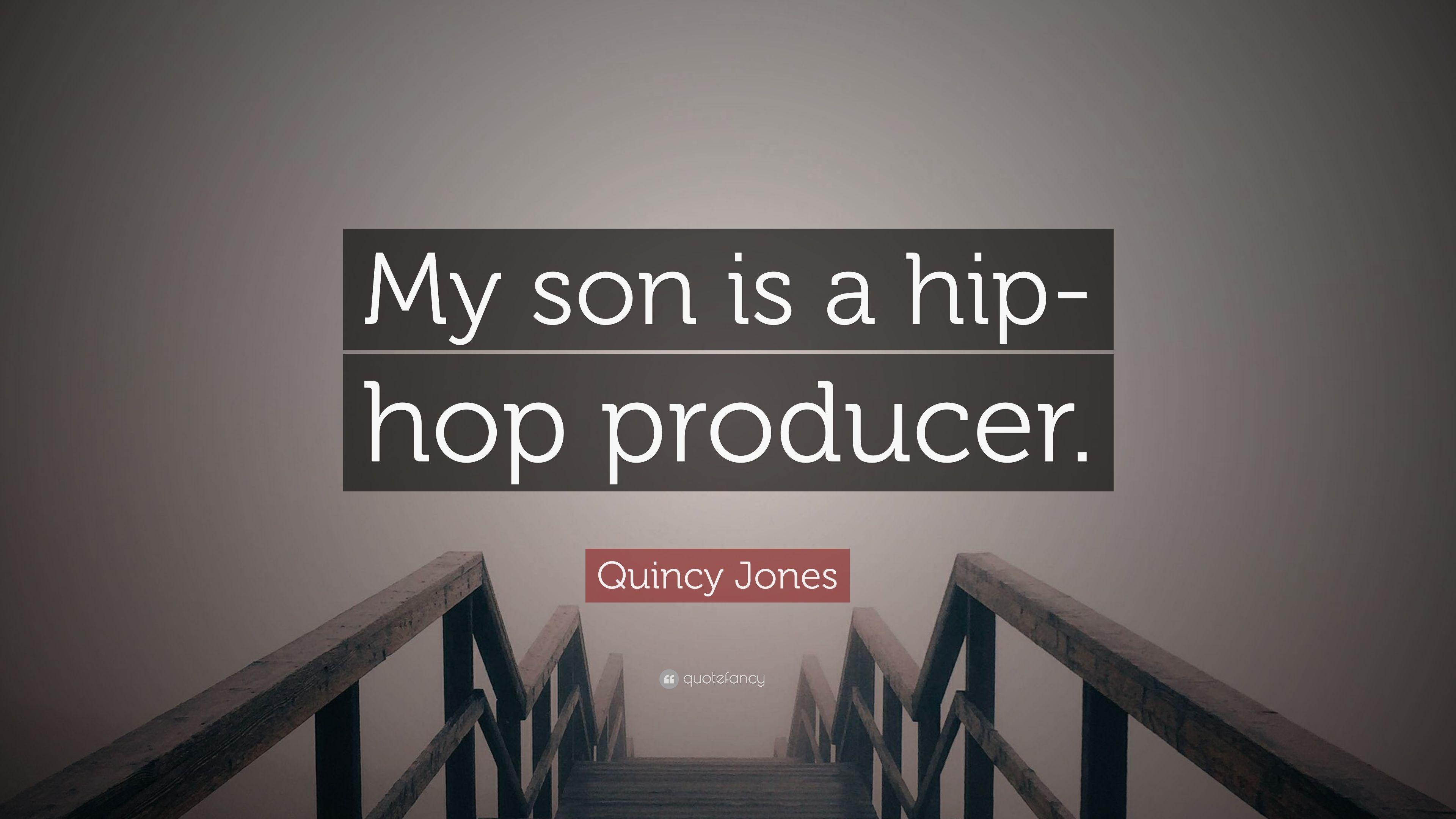 3840x2160 Quincy Jones Quote: “My Son Is A Hip Hop Producer.” 9 Wallpaper