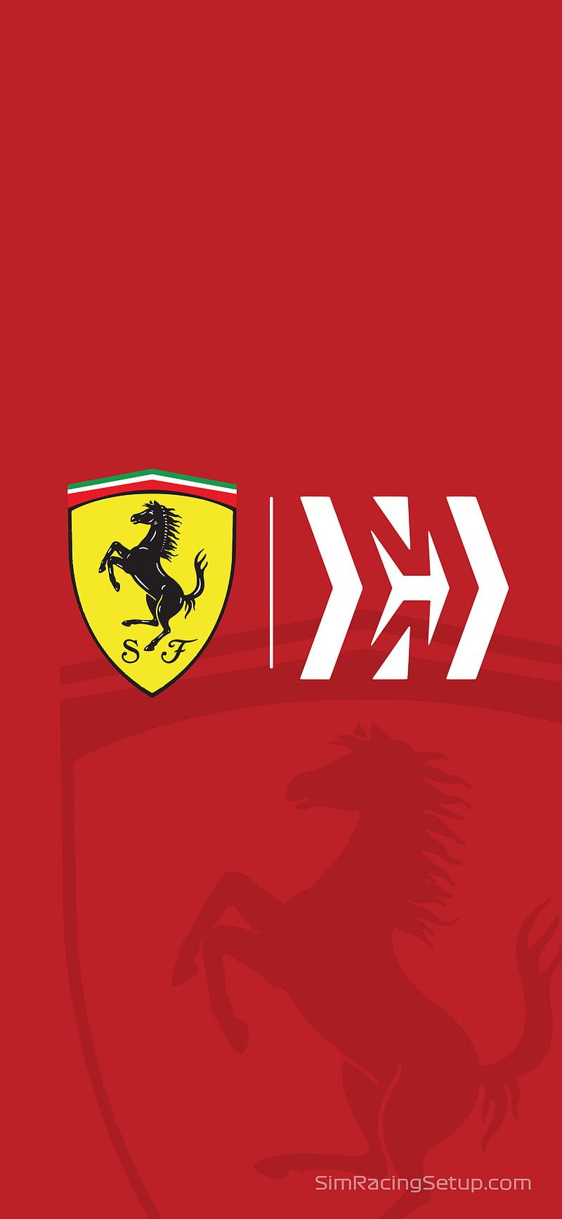 800x1734 Ferrari F1 team, car, logo, HD phone wallpaper