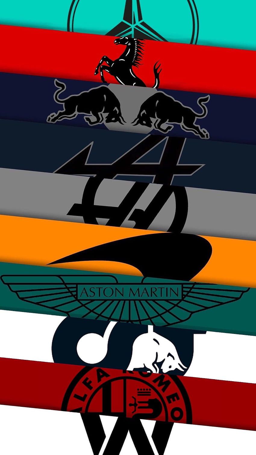850x1511 F1 Team Phone, f1 2021 phone HD phone wallpaper