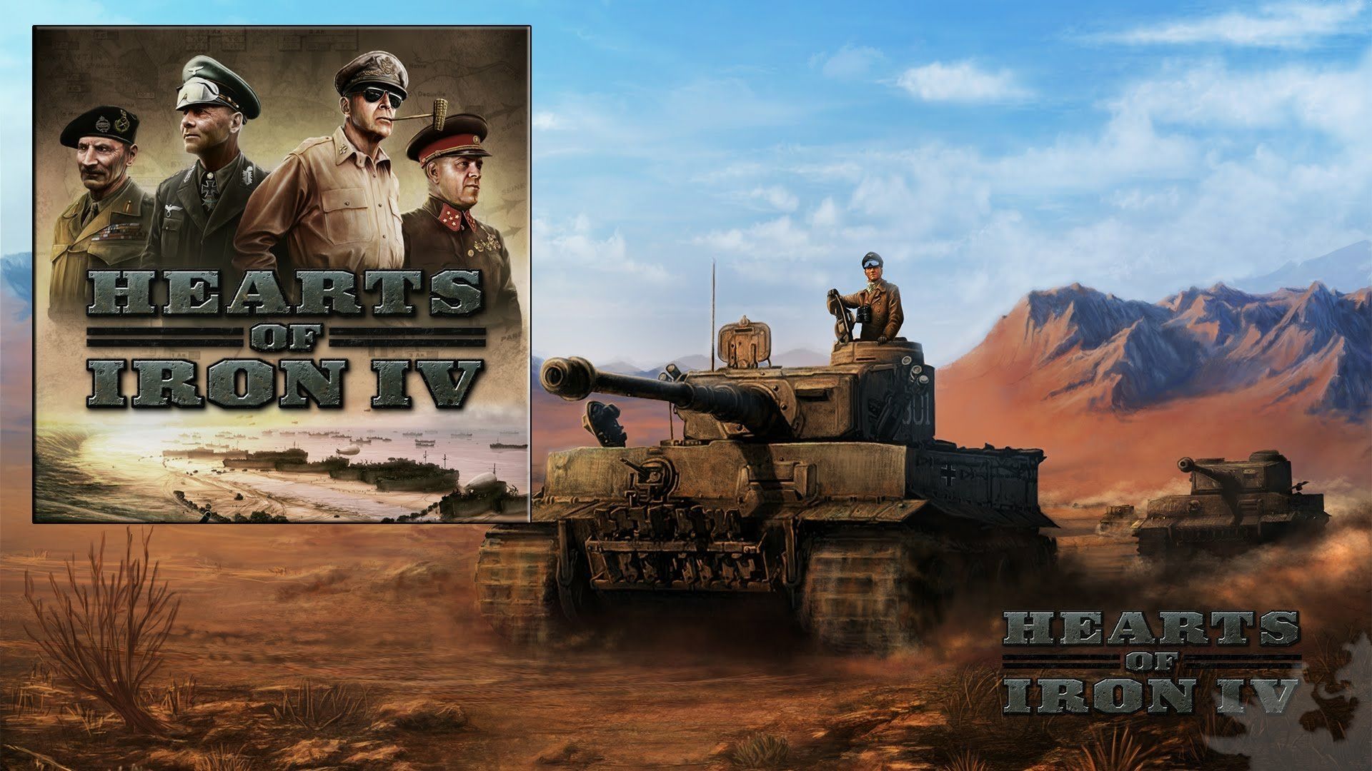 1920x1080 Hearts of Iron IV Game HD Wallpaper