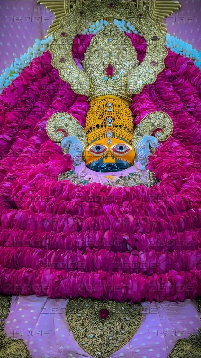 674x1198 Khatu shyam ji realistic wallpaper