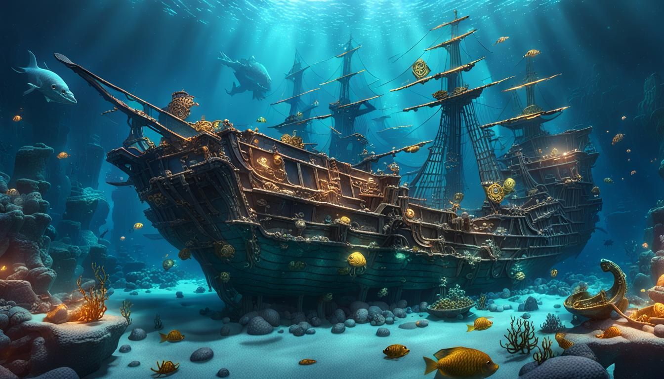 1344x768 Shipwreck full of Treasures