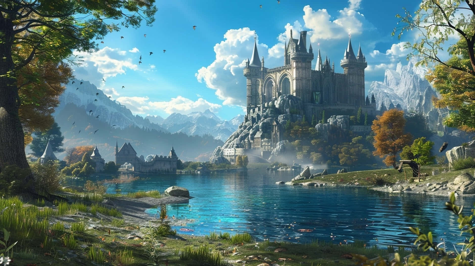1920x1076 Medieval Fantasy Wallpaper