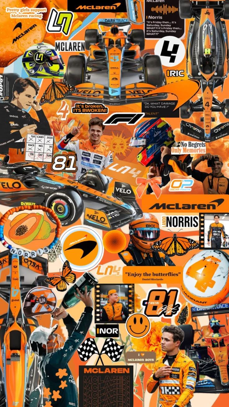 736x1308 mclaren #f1 #mclarenracing #landonorris #oscarpiastri #wallpaper