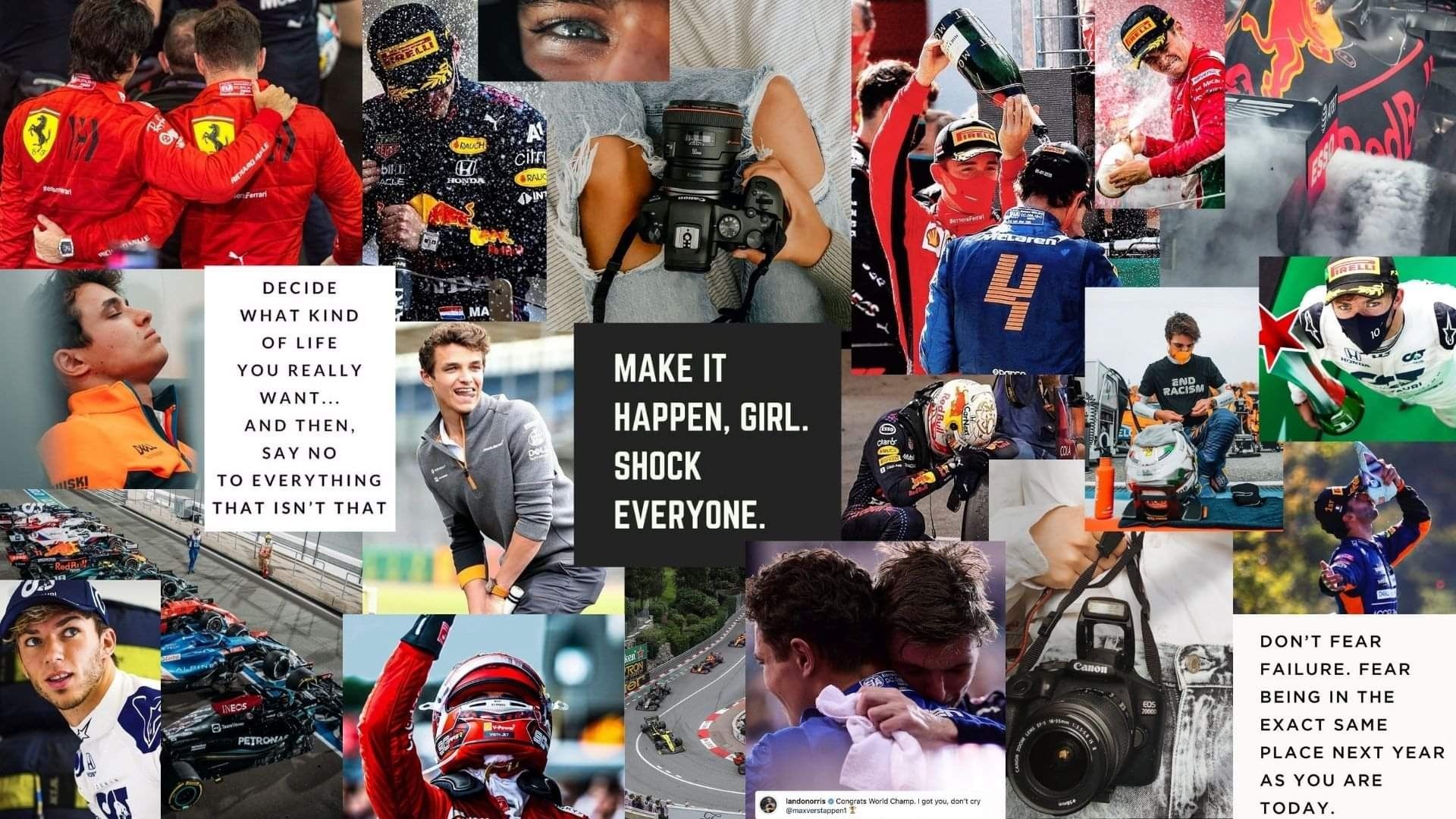 1920x1080 F1 Collage Wallpaper