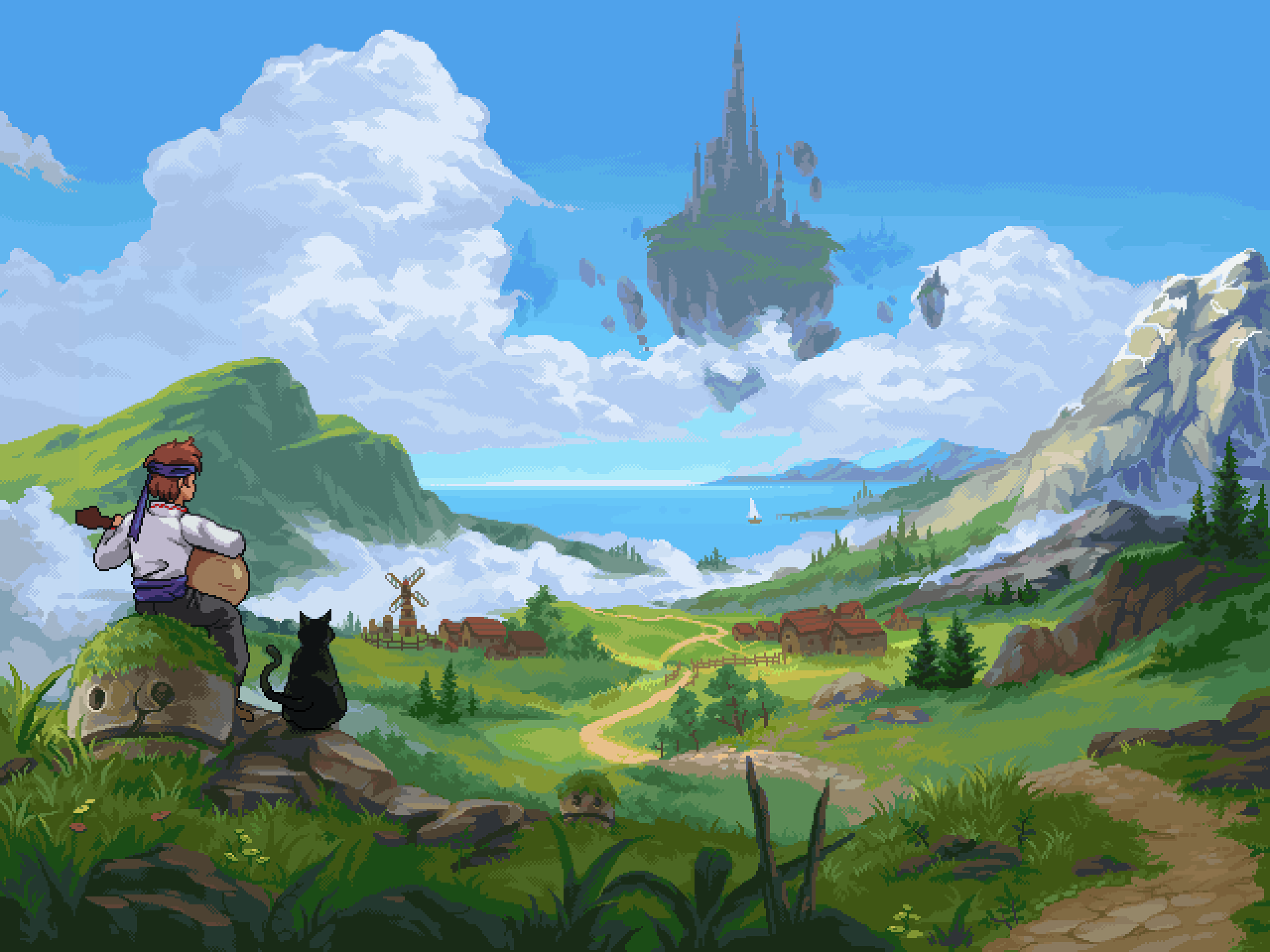 1920x1440 Valley of the Sky Castle Day 2022 by arferguson on Newgrounds