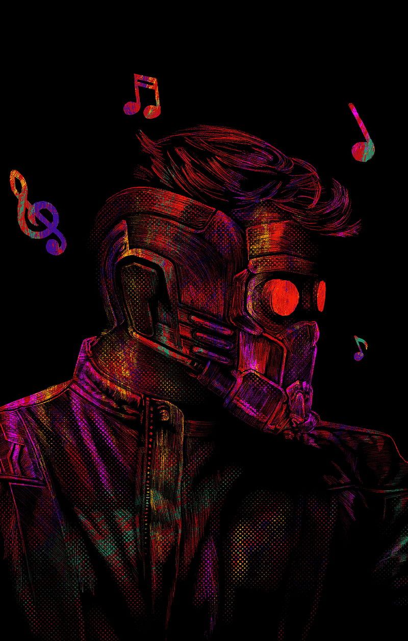800x1254 HD starlord wallpaper
