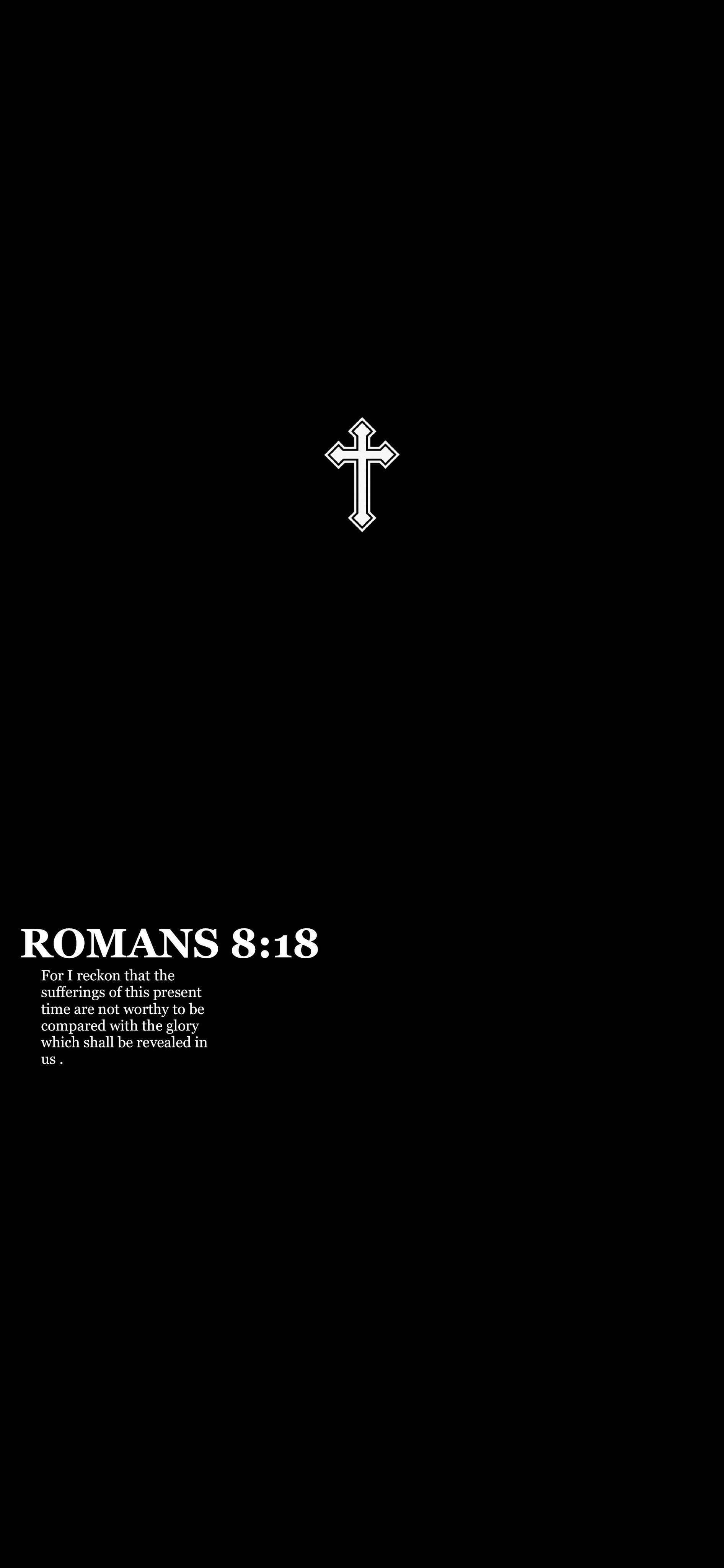 1892x4096 Romans 8:18 Wallpaper