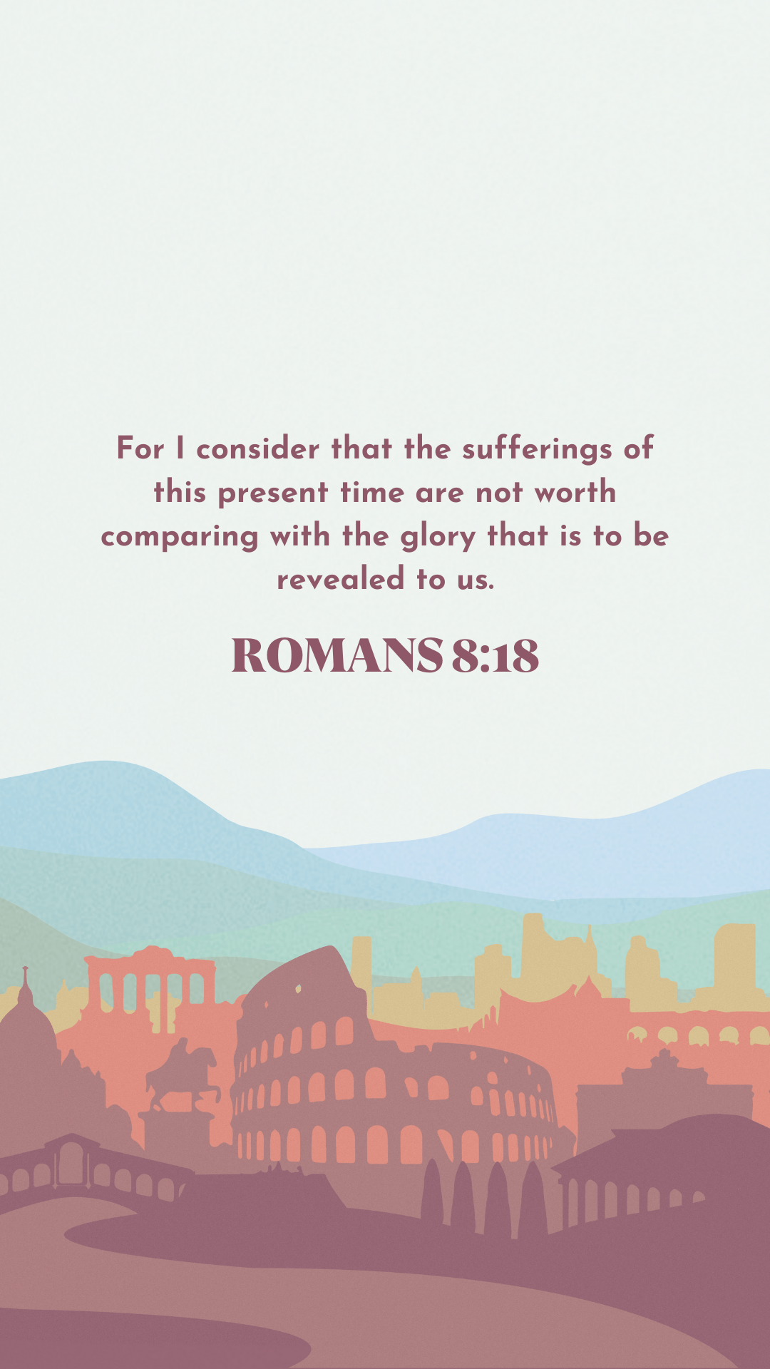 1080x1920 Romans 8 Wallpaper