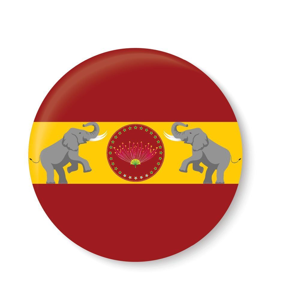 954x1024 Thanga Thalapathy Vijay I Tamilaga Vettri Kazhagam I TVK I TVK Flag I Pin Badge