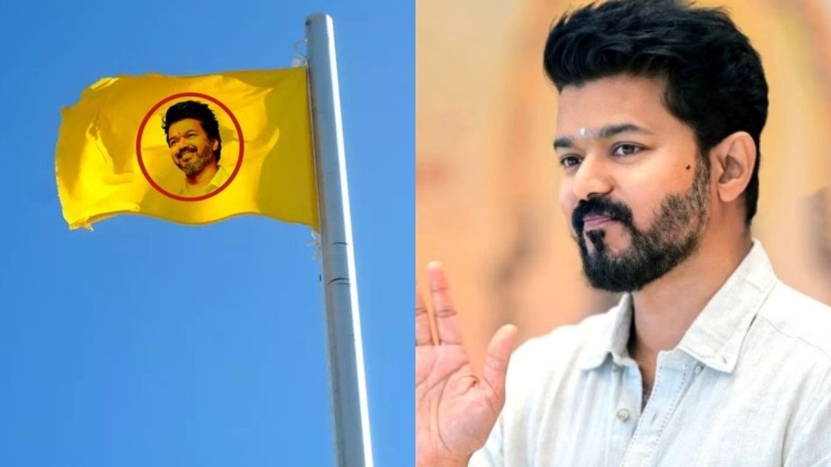1200x675 Thalapathy Vijay announces the unveiling of the TVK flag and anthem! statement