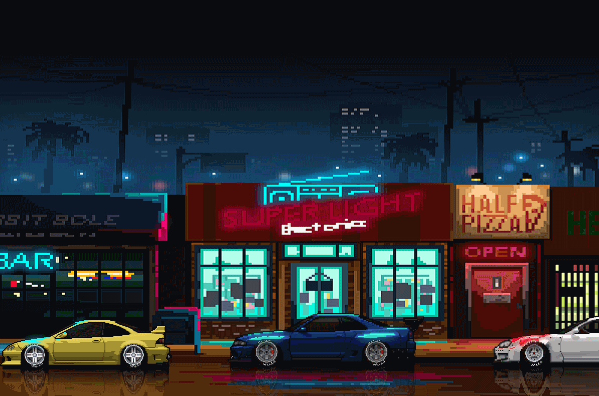 1194x791 City Lights