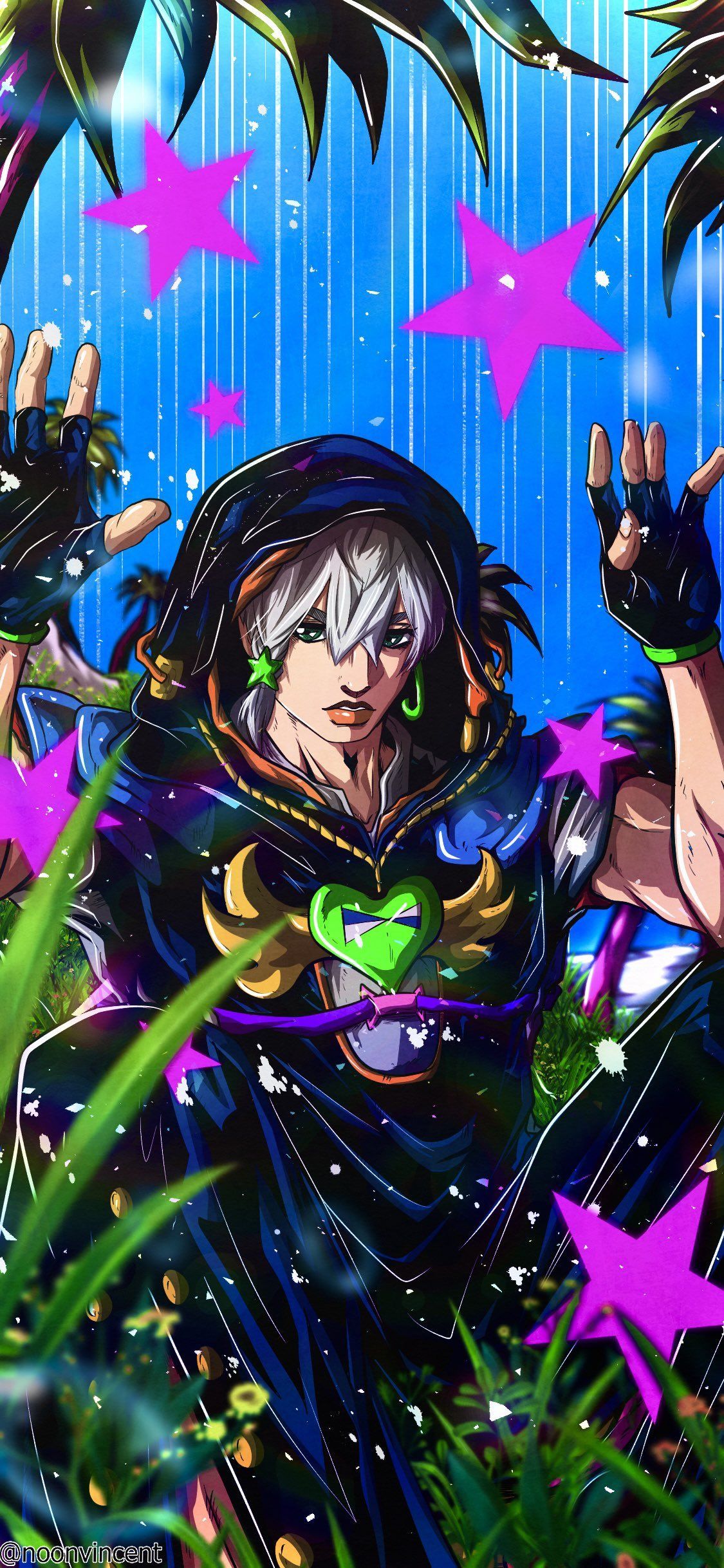 1125x2436 Jodio Joestar Wallpaper