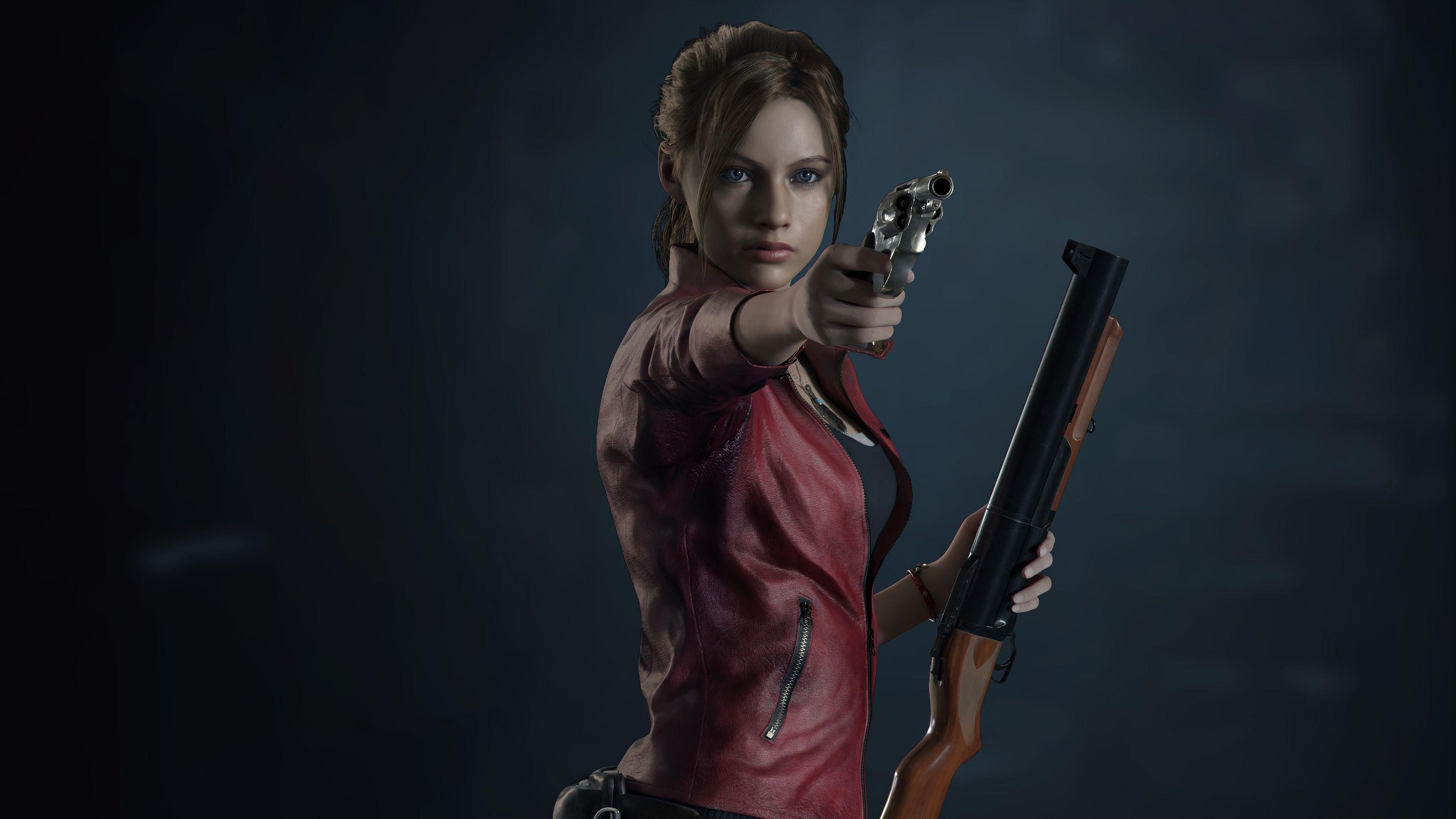 3840x2160 Resident Evil Claire Redfield Wallpaper