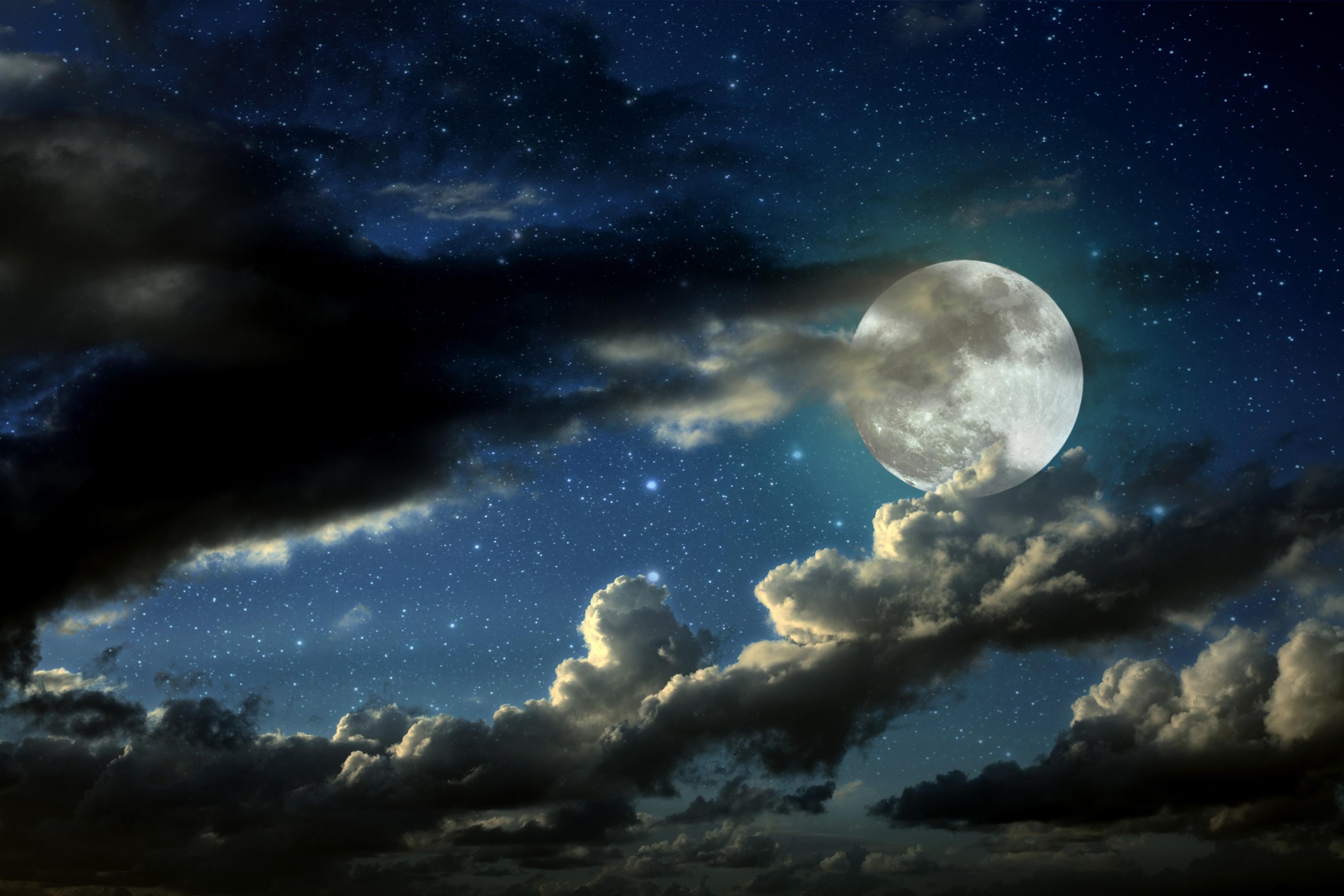 4000x2667 Dark Stars And Clouds Wallpaper