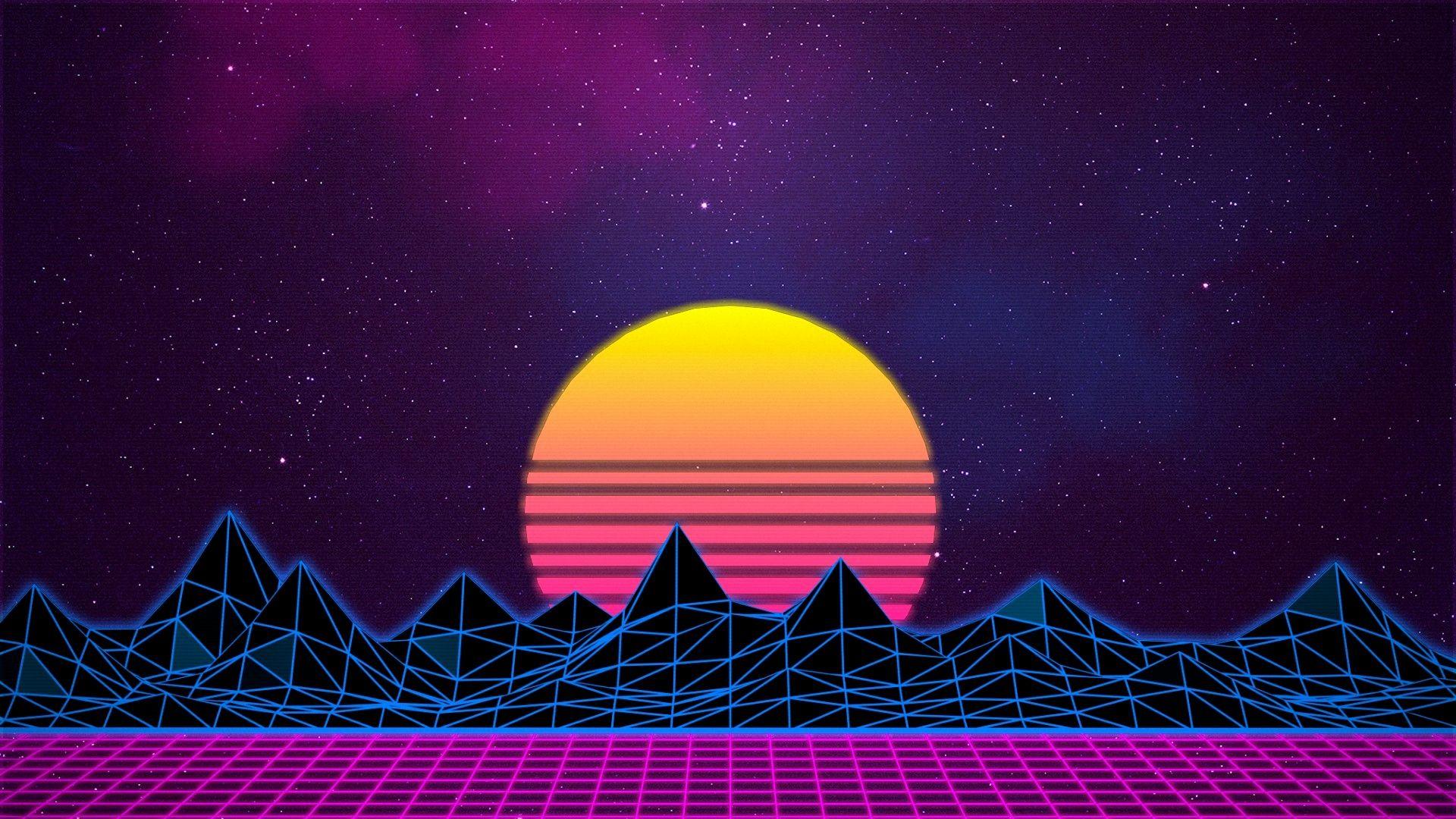 1920x1080 Games Wallpaper 4kcar: Vaporwave Ps4 Wallpaper