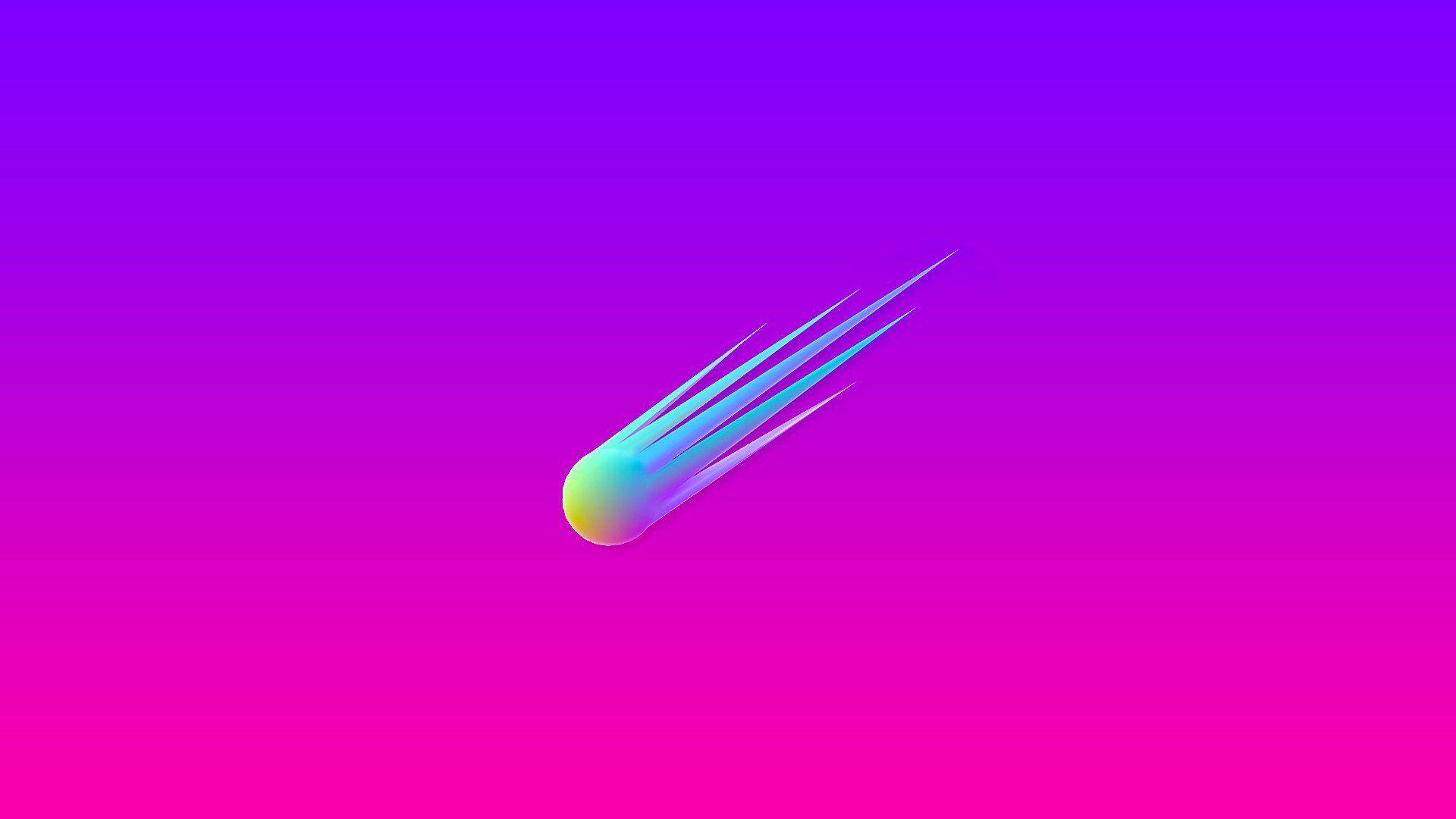 1920x1080 comet, Minimalism, Blank Banshee, Vaporwave HD Wallpaper