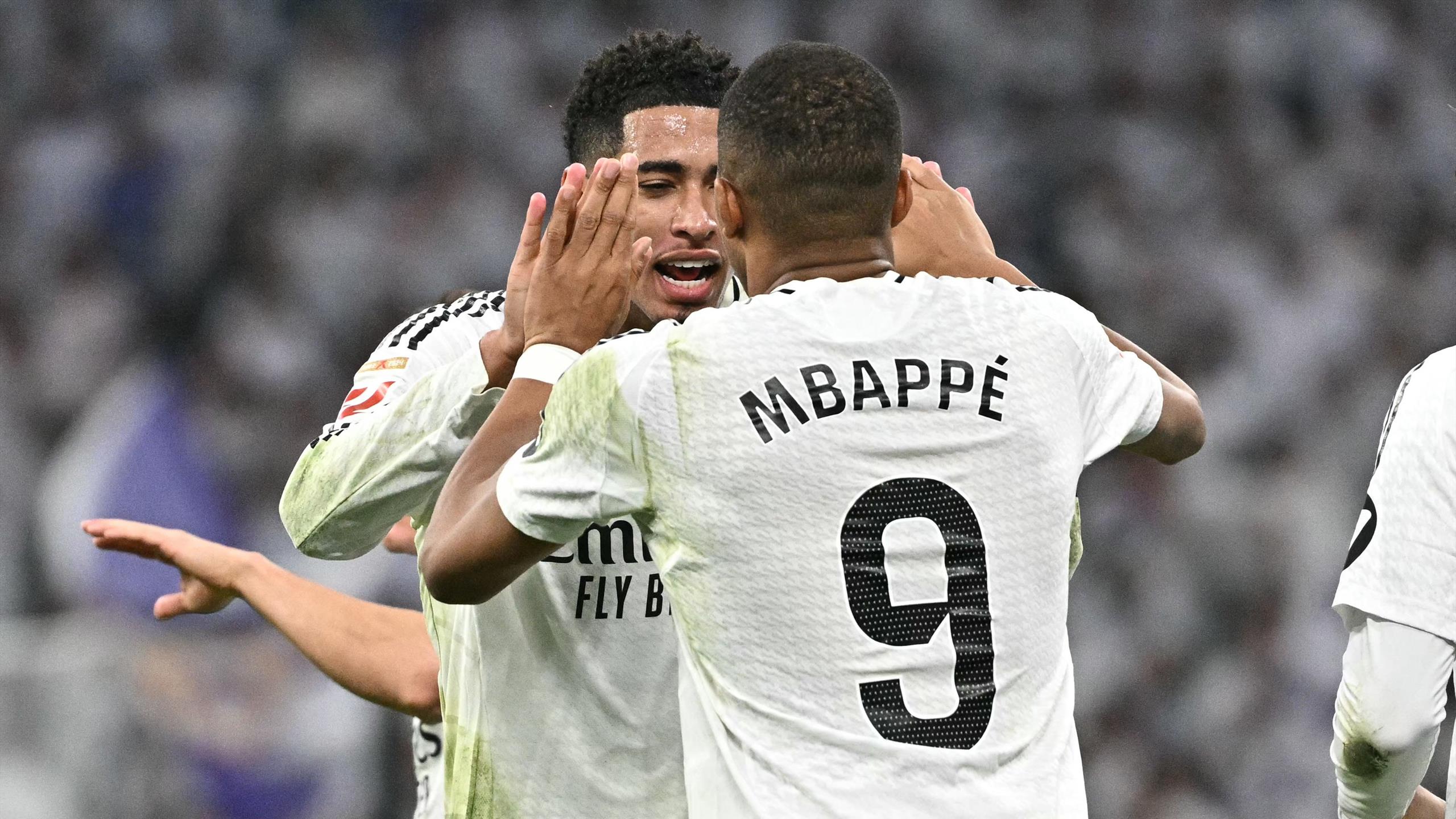 2560x1440 Real Madrid 2 0 Getafe: Jude Bellingham And Kylian Mbappe On Target As Hosts Cruise To La Liga Victory