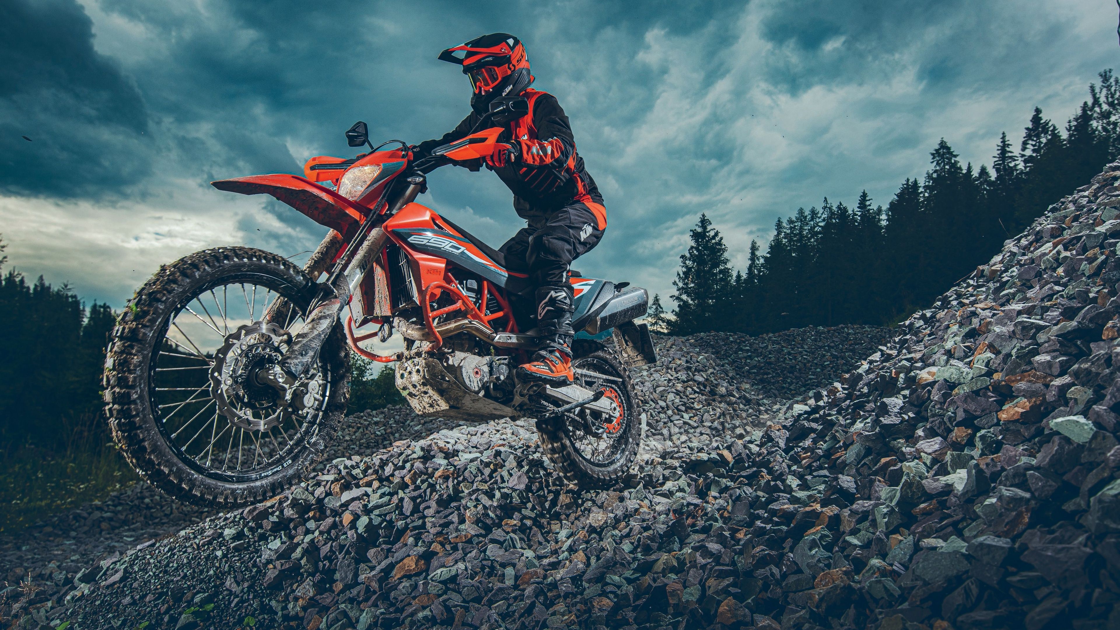3840x2160 KTM 690 Enduro R Wallpaper 4K, Adventure motorcycles