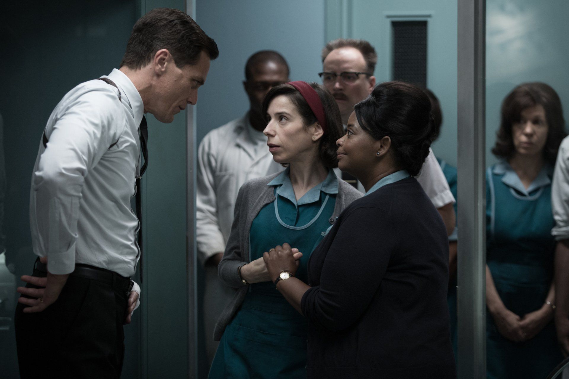 1920x1280 Download Michael Shannon Sally Hawkins Octavia Spencer Movie The Shape Of Water 4k Ultra HD Wallpaper
