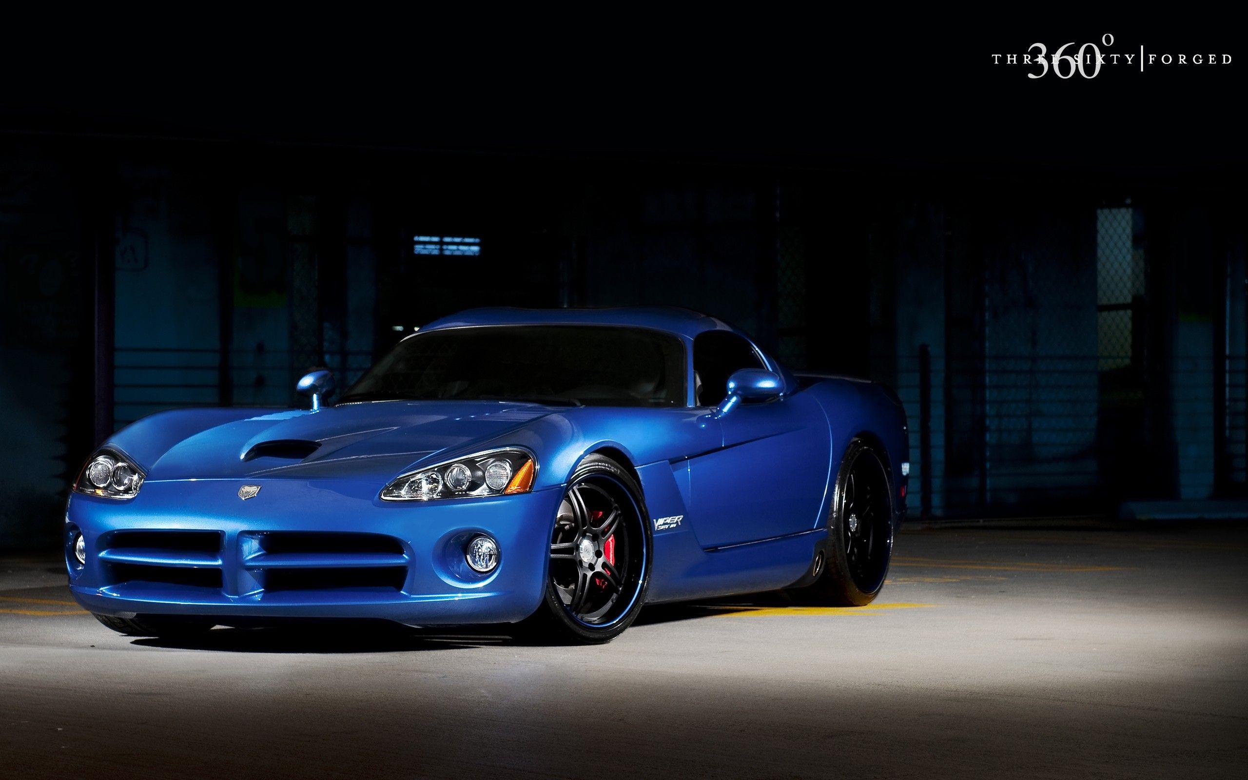 2560x1600 blue, cars, vehicles, Dodge Viper, supercars, tuning, wheels, racing, Dodge Viper SRT- sports cars, luxury sport cars, speed, automobiles, Three Sixty Forged wallpaper