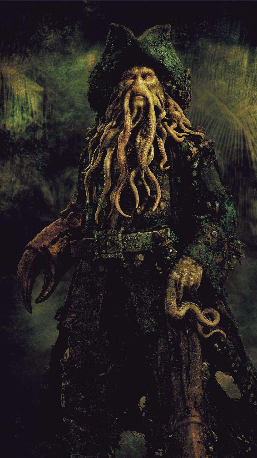1080x1920 Davy Jones Wallpaper