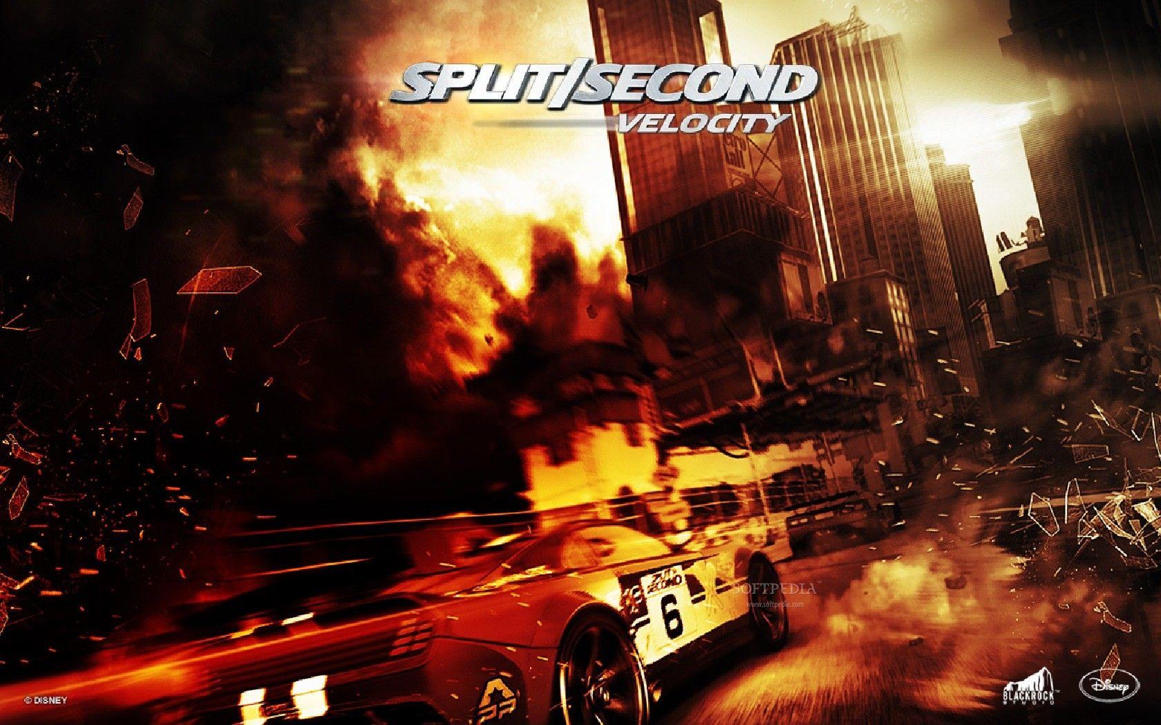 1680x1050 Free download Split Second Velocity Xbox 360 PAL game Brand New