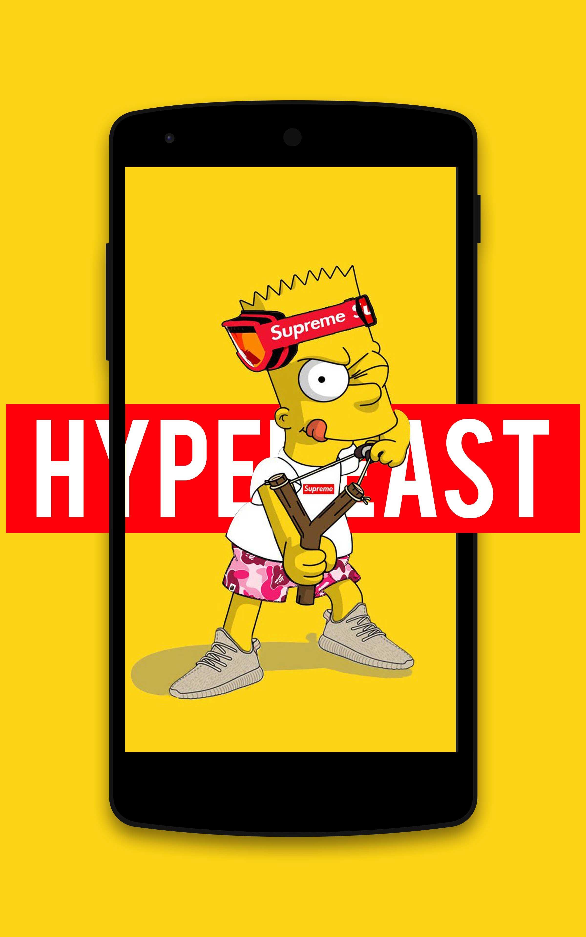 2400x3840 Bart Hypebeast Wallpaper HD for Android