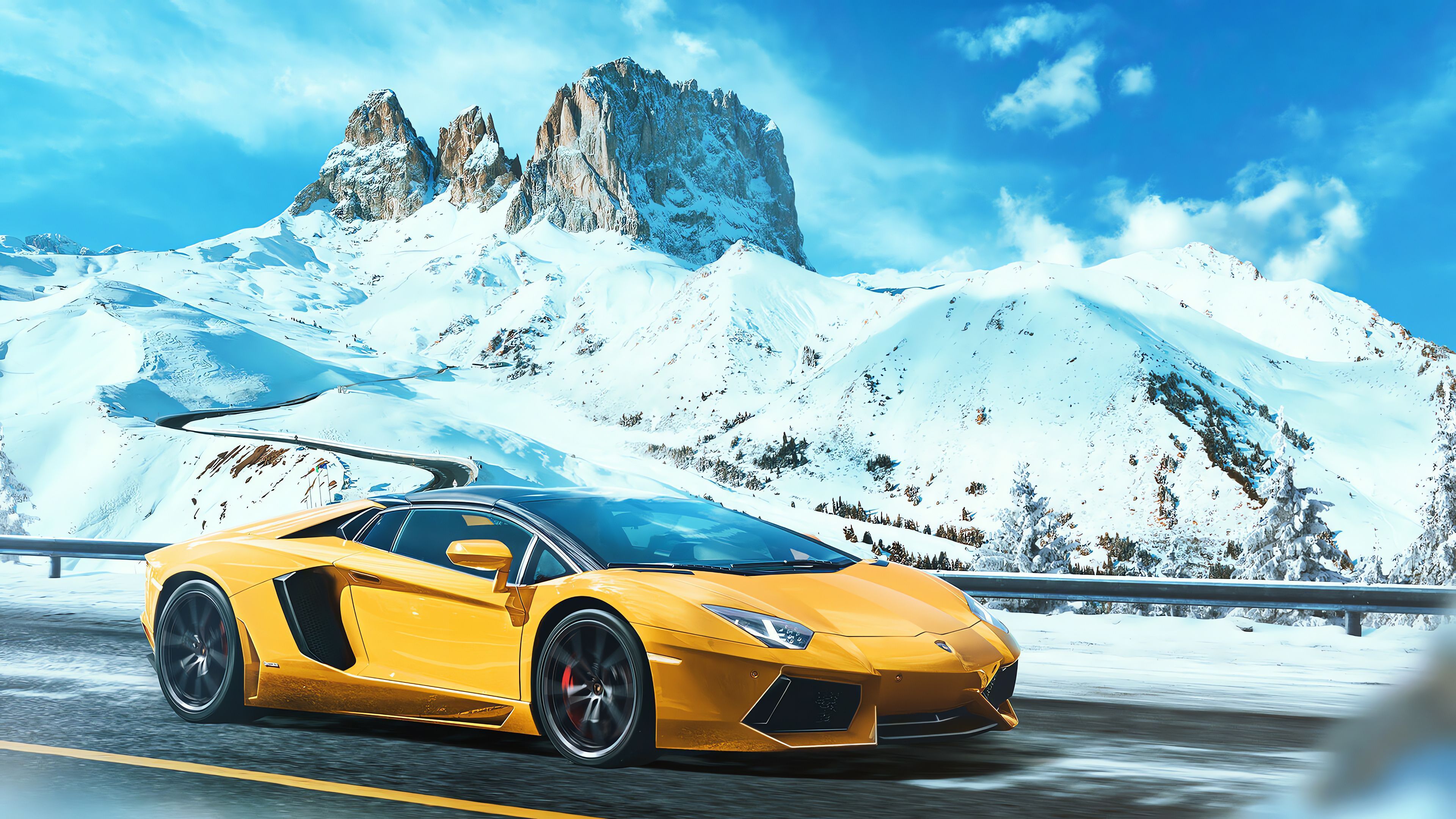 3840x2160 Lamborghini Wallpaper
