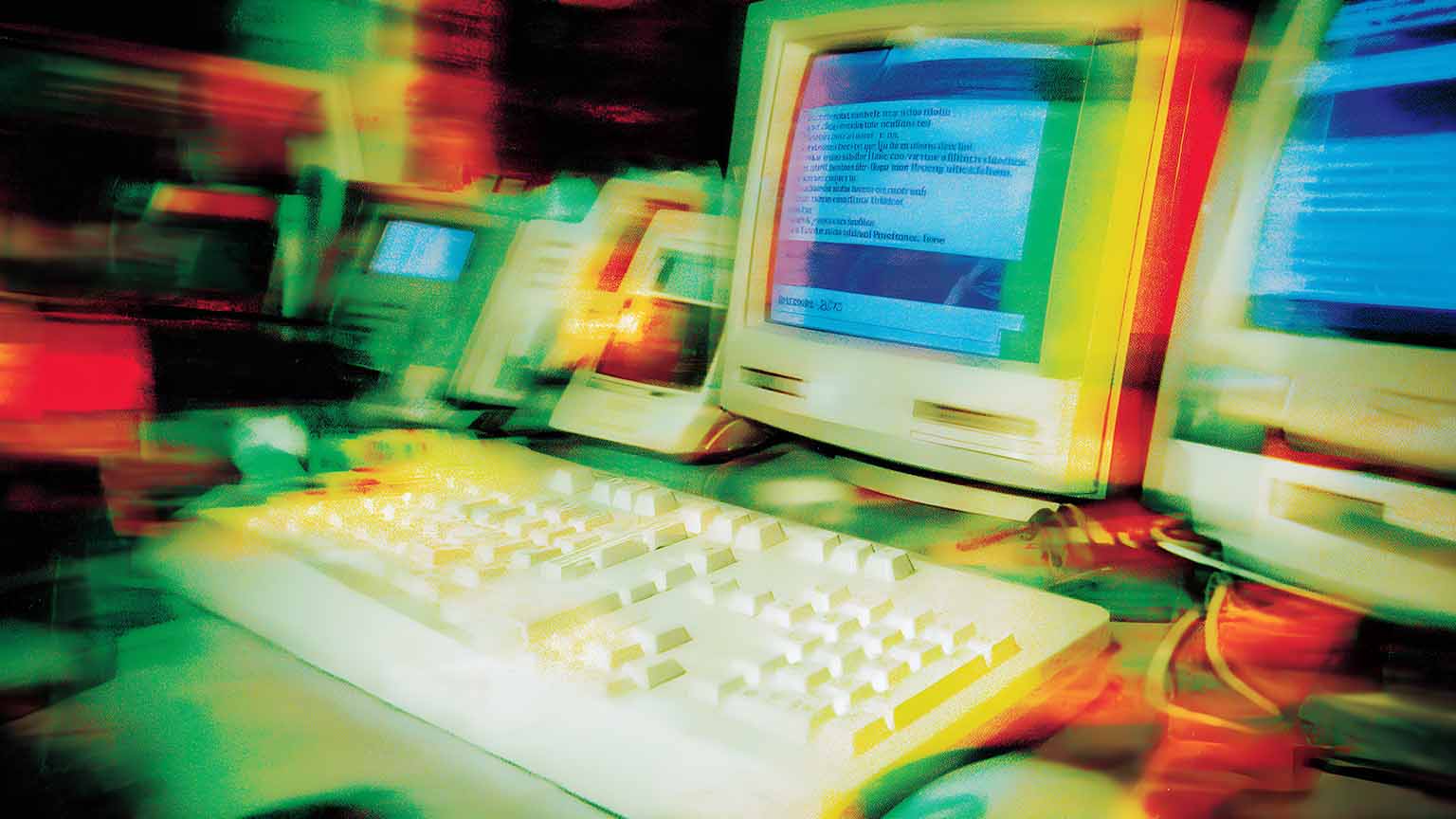 1536x864 Free Retro Computers 2000s Aesthetic Desktop Wallpaper 4k