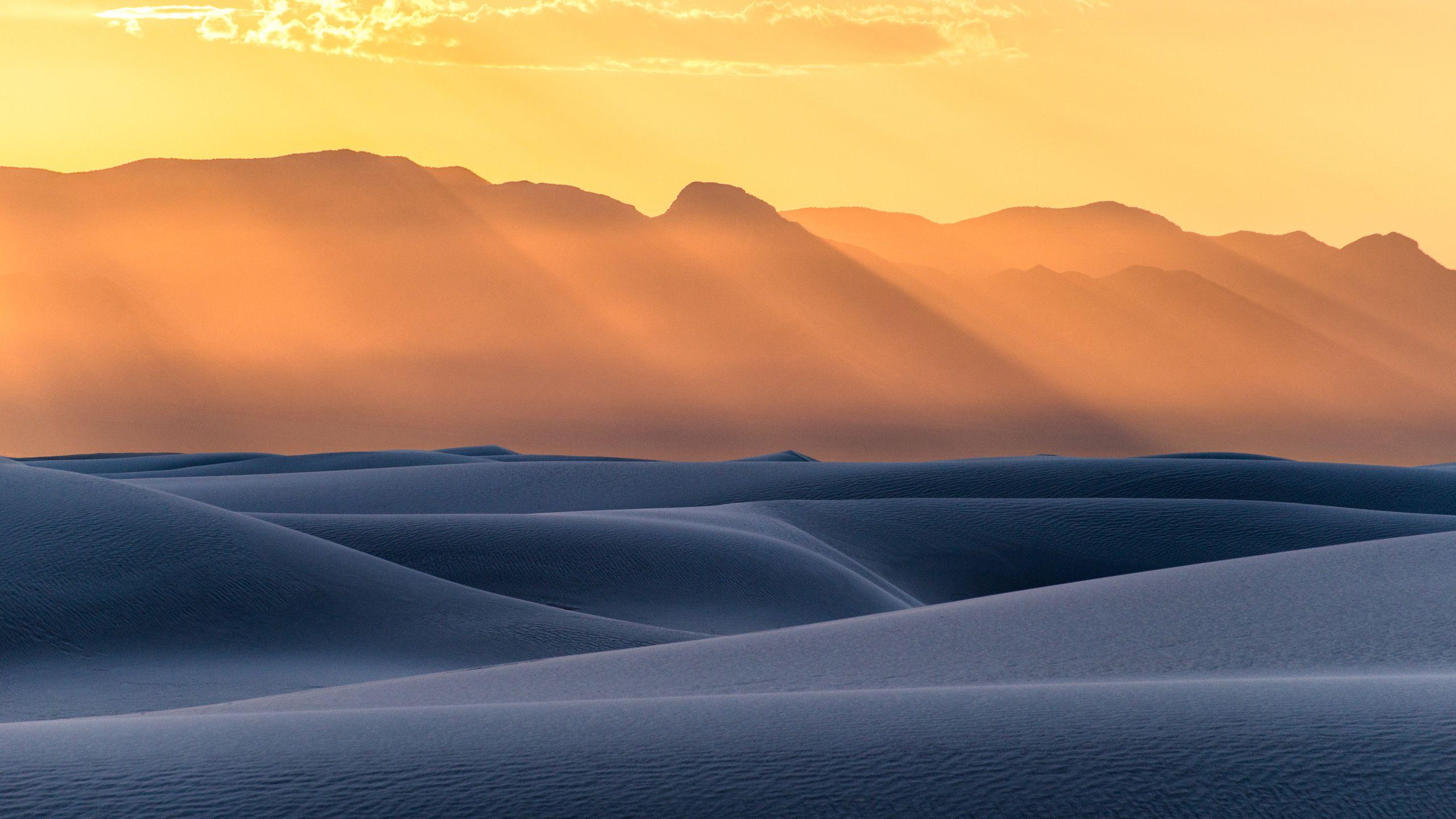 2560x1440 White Sands National Monument New Mexico 1440P