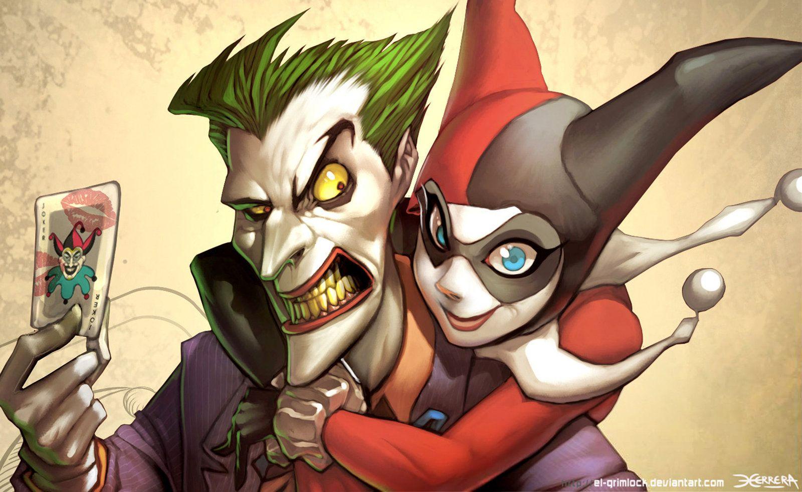 1600x982 Joker And Harley Quinn Wallpaper