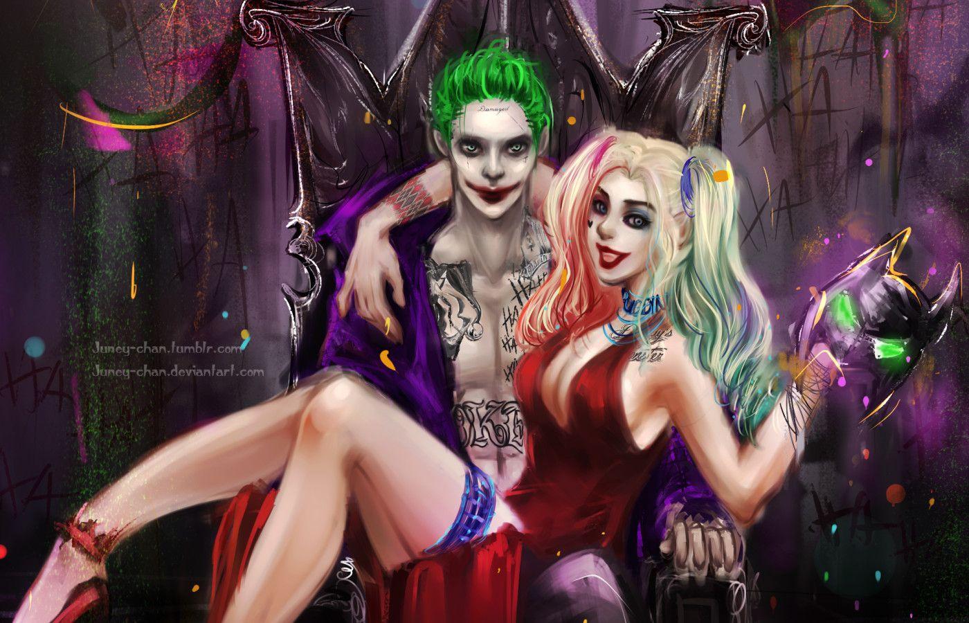 1400x900 Joker And Harley Quinn Pride 1400x900 Resolution HD 4k