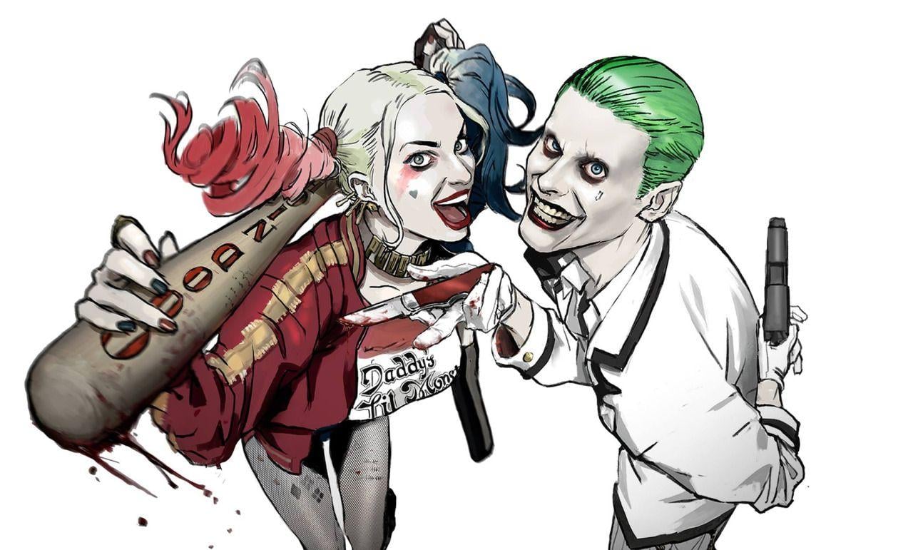 Anime Joker And Harley Quinn Wallpapers Top Free Anime Joker And Harley Quinn Backgrounds Wallpaperaccess