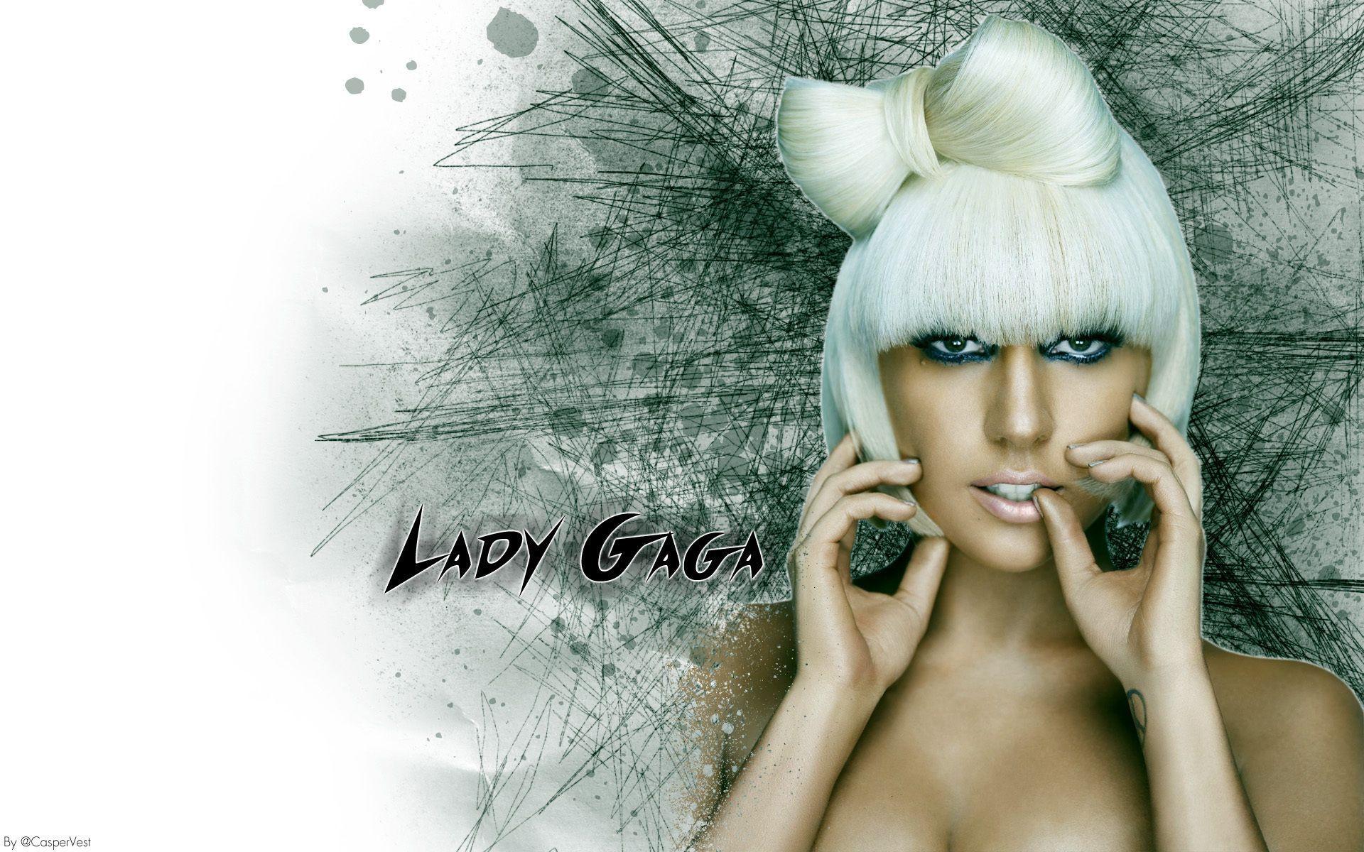 1920x1200 Lady Gaga Doodle Wallpaper. Lady Gaga. Lady gaga