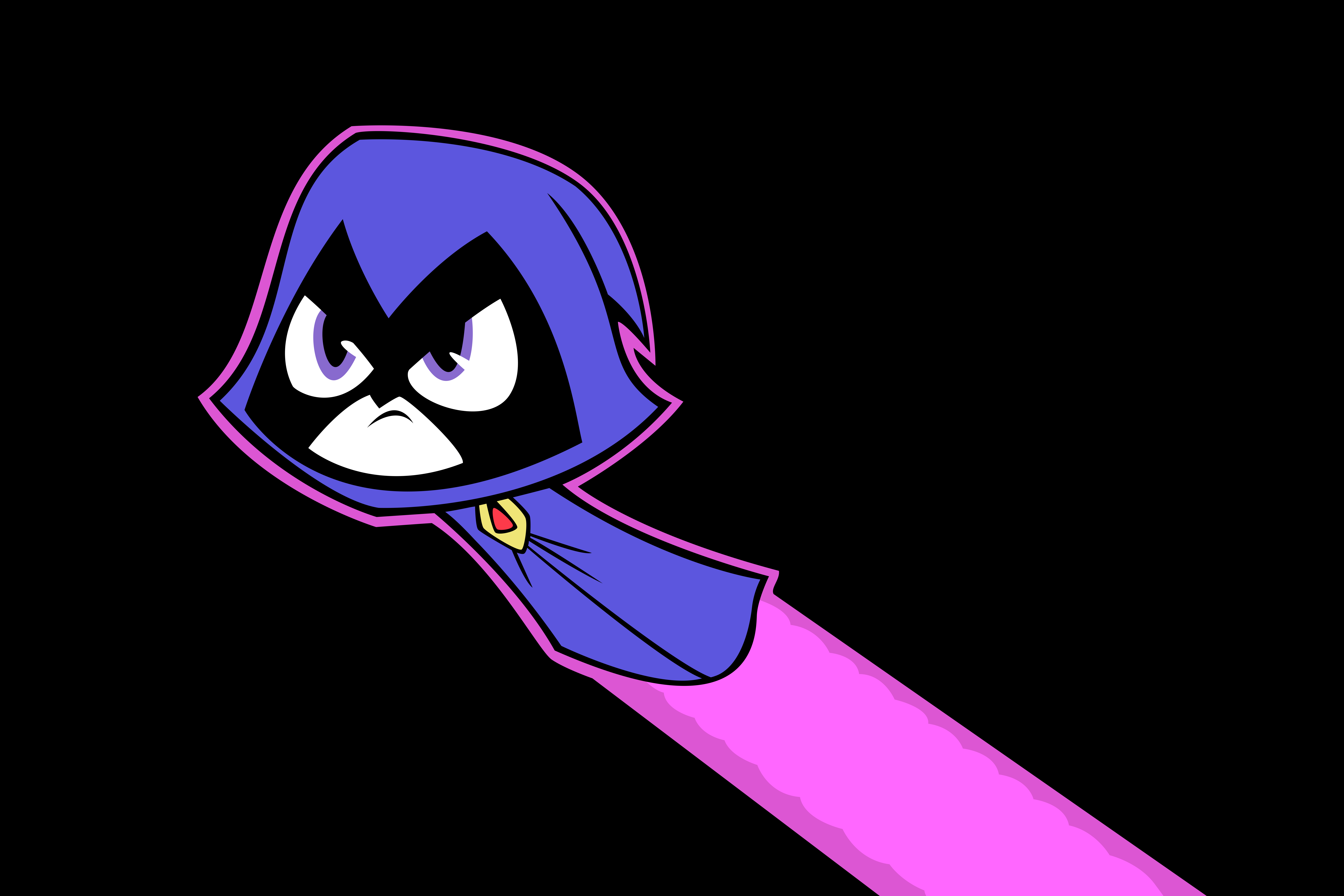 9000x6000 Raven Wallpaper Teen Titan HD