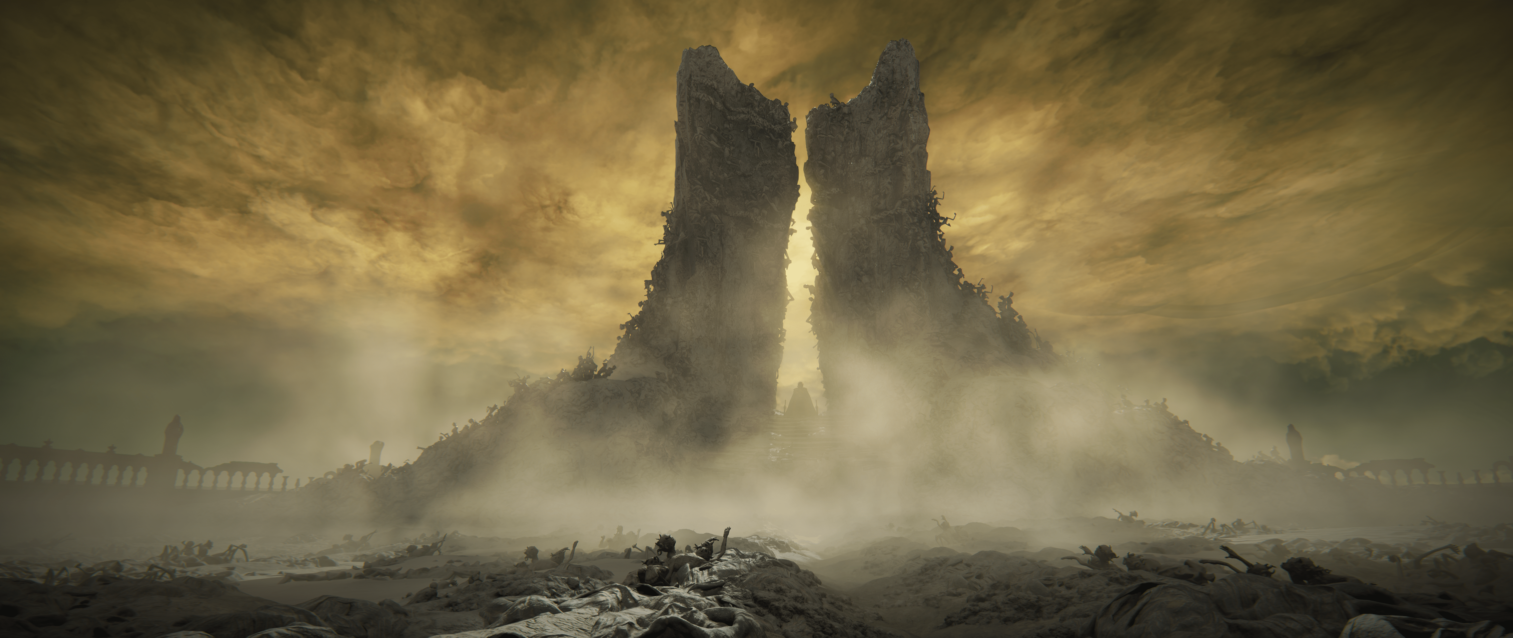 5119x2159 5k2k Gate of Divinity Wallpaper