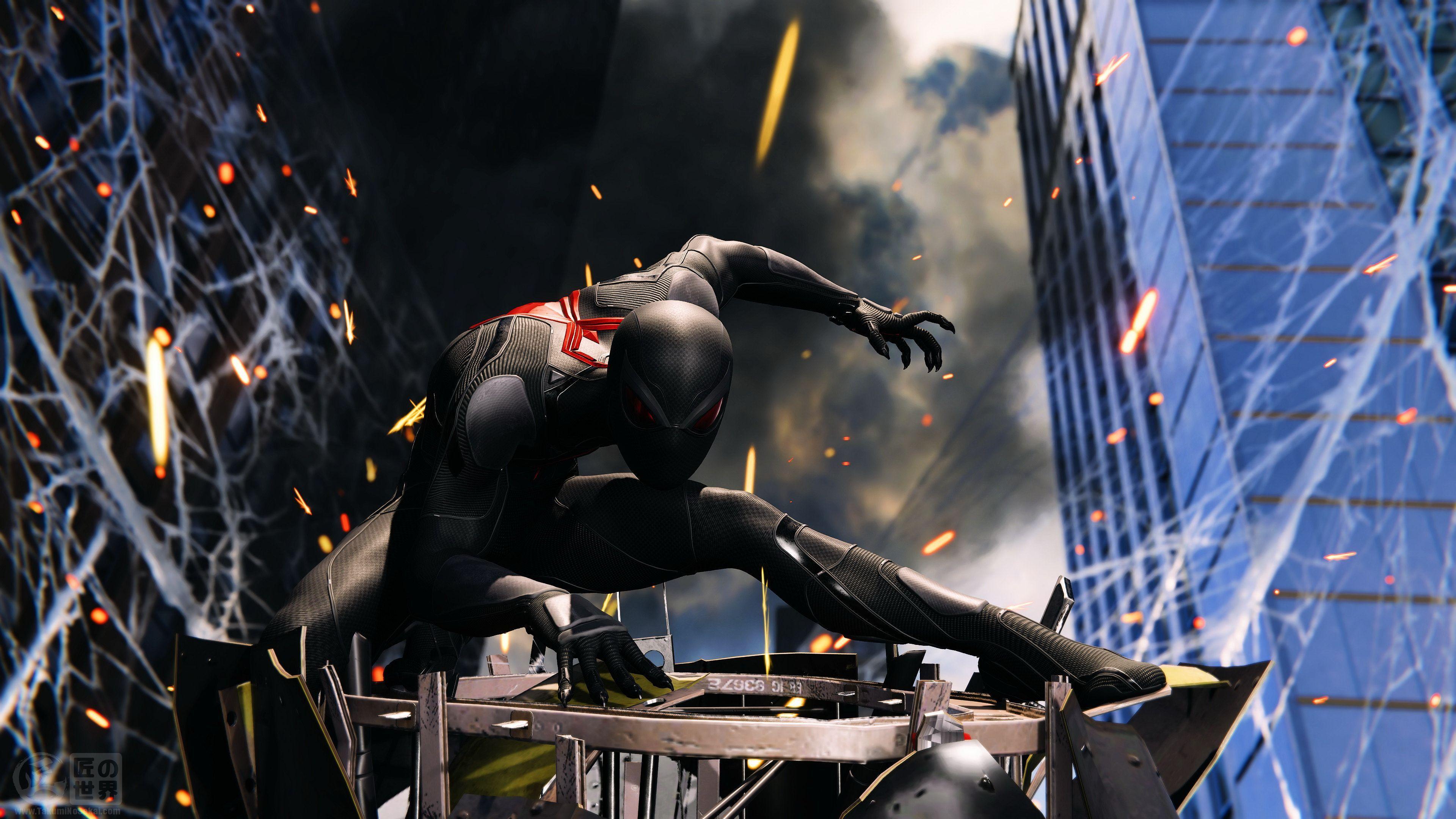 3840x2160 Spiderman 4k Black Suit Hình nền iPad Air HD 4k https://wallpaperaccess.com/full/2369661.jpg
