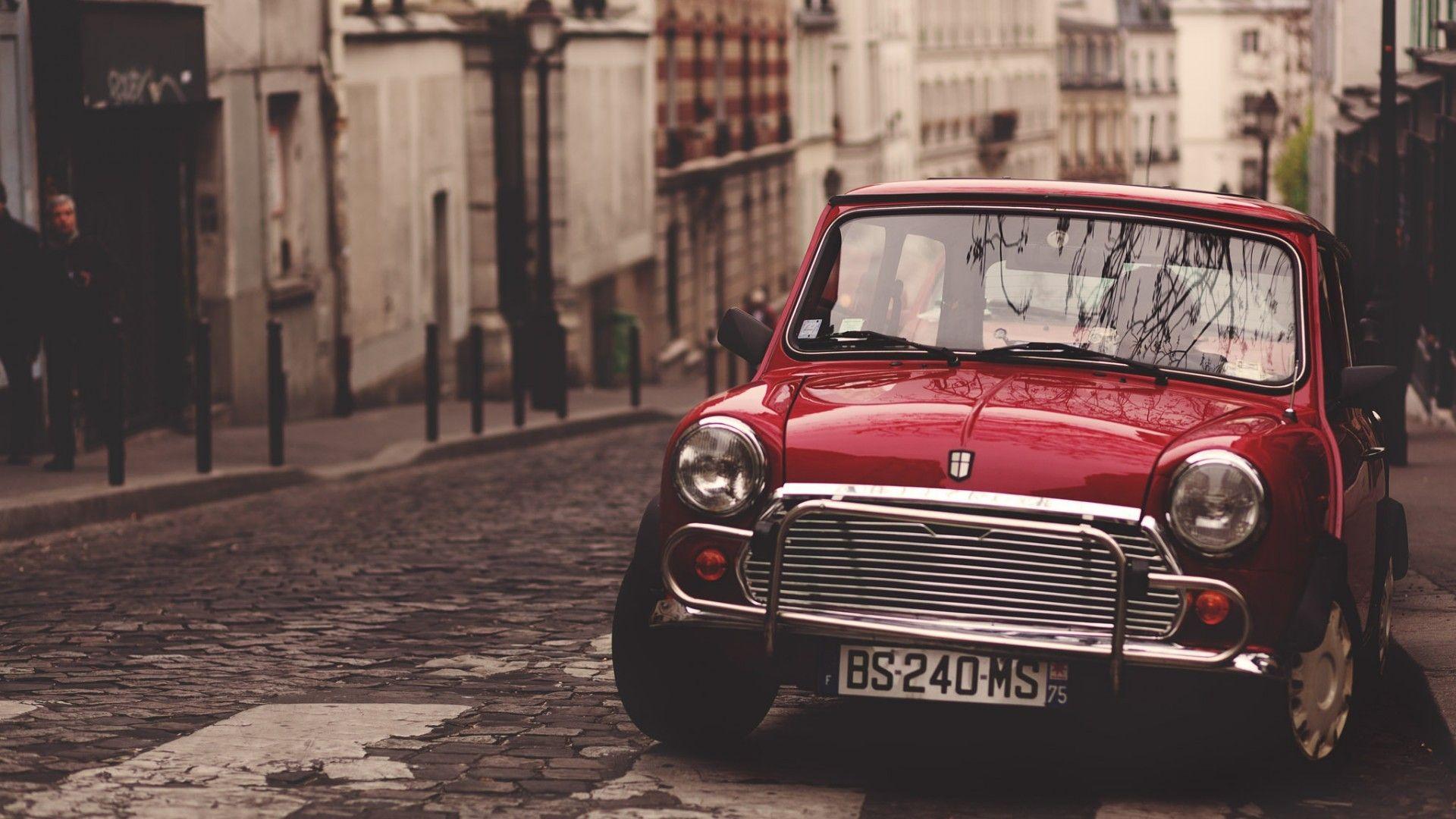 1920x1080 car, Street, Mini Cooper, British, France Wallpaper HD / Desktop