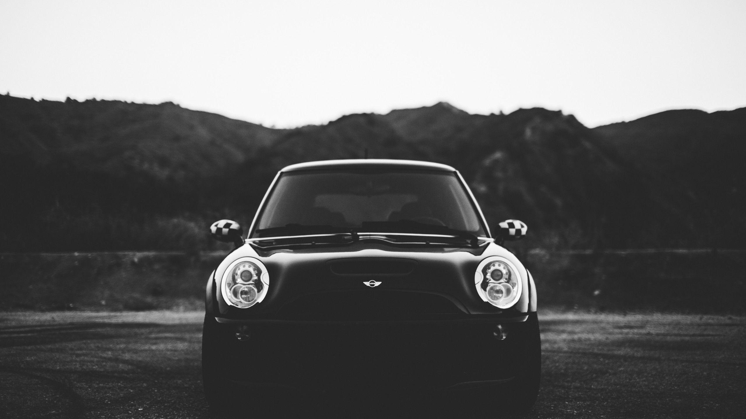 2560x1440 Mini Cooper S R56 Monochrome 1440P Resolution HD 4k