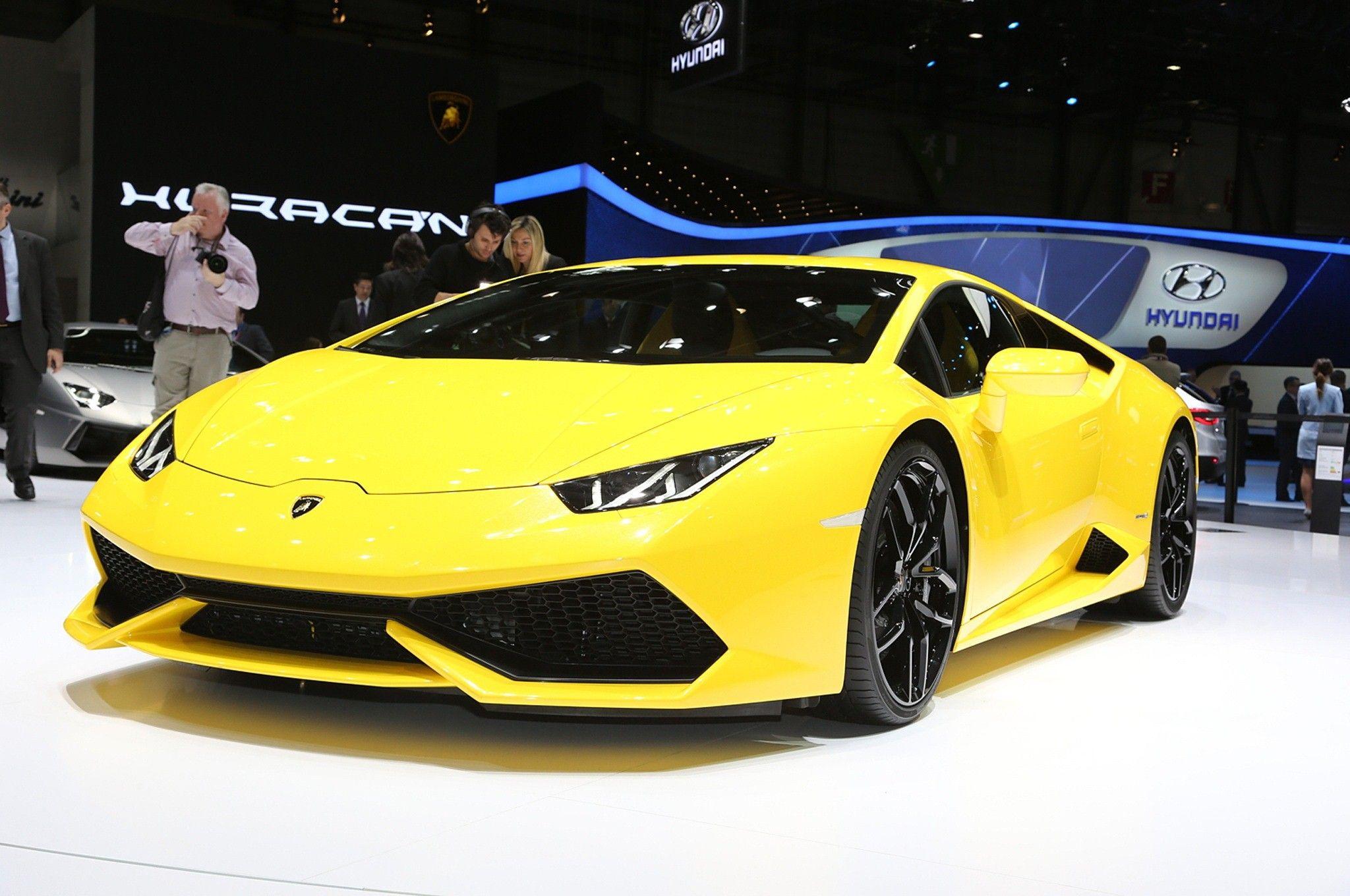 2048x1360 New Yellow Lamborghini Huracan 2015 HD Car Wallpaper