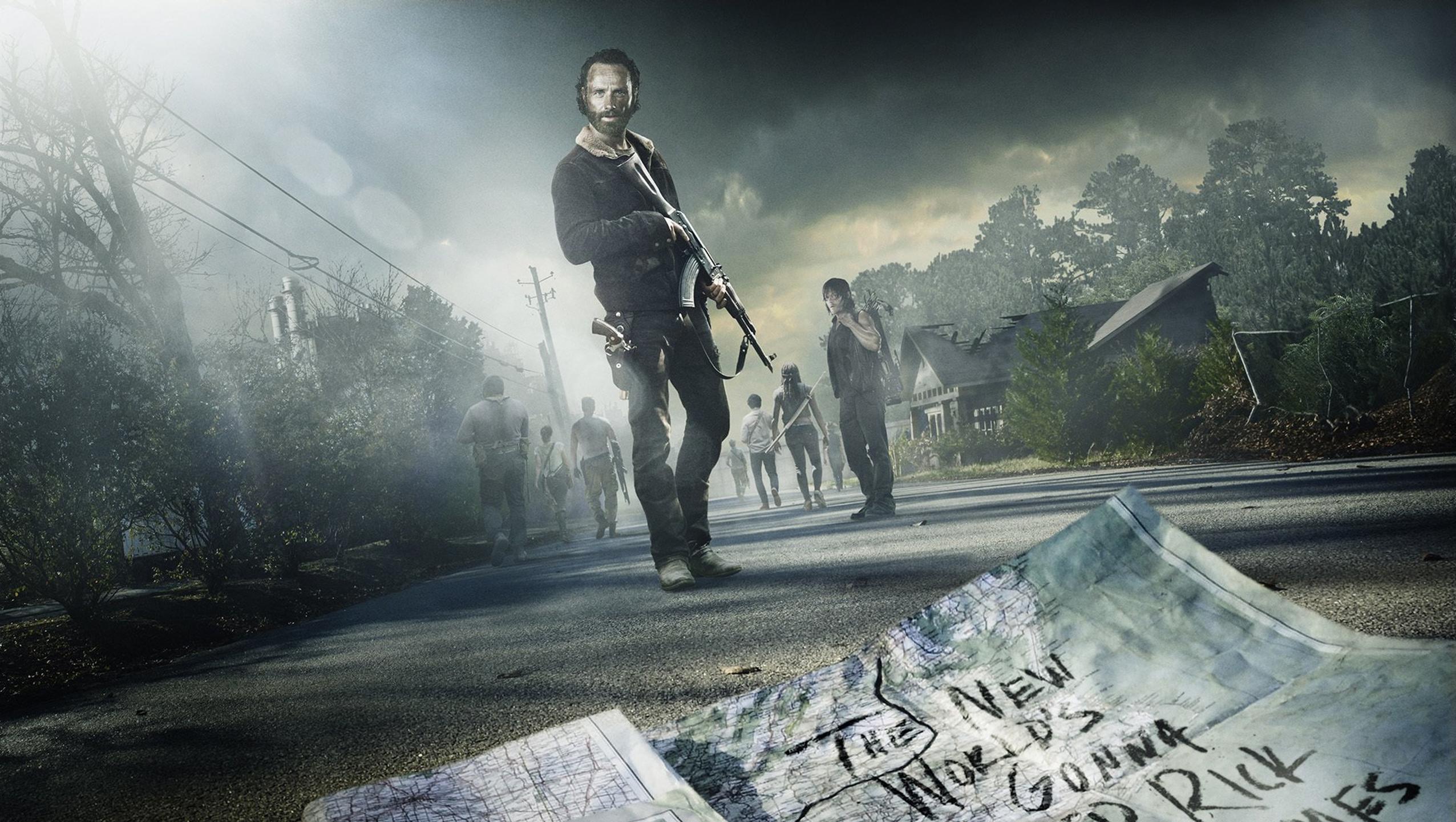 2552x1442 The Walking Dead Desktop Wallpaper