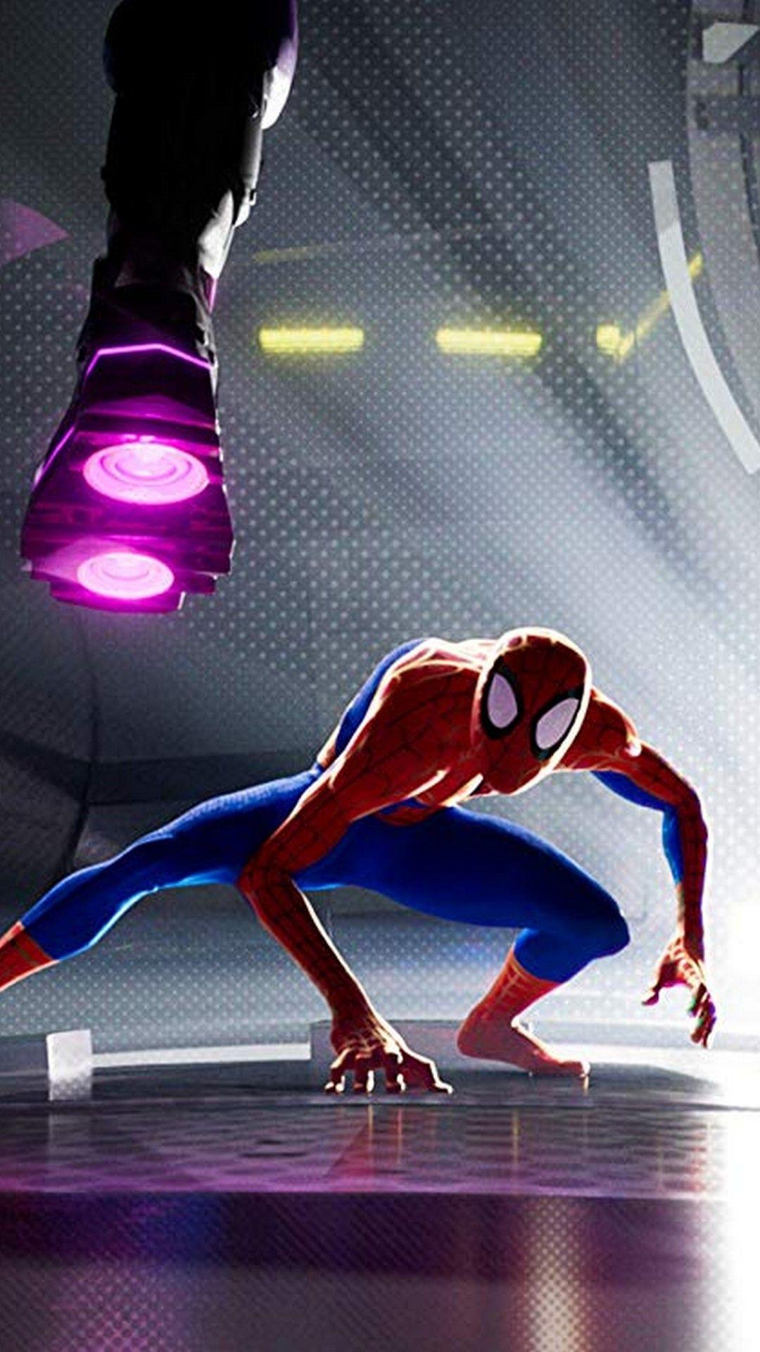 1080x1920 Spider Man Into the Spider Verse Mobile Wallpaper Cute Wallpaper