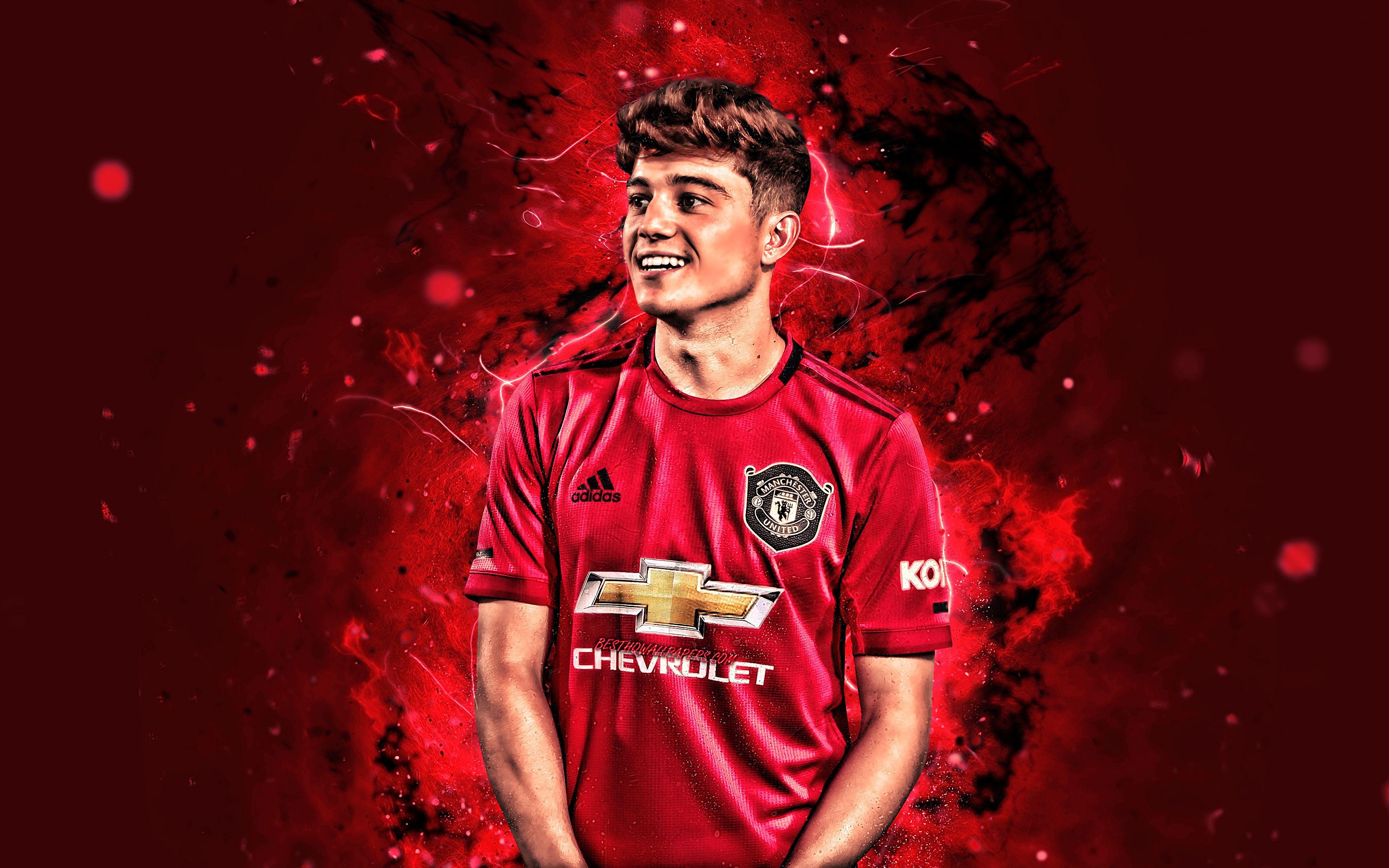 3840x2400 4k, Daniel James, Manchester United Fc, Welsh James