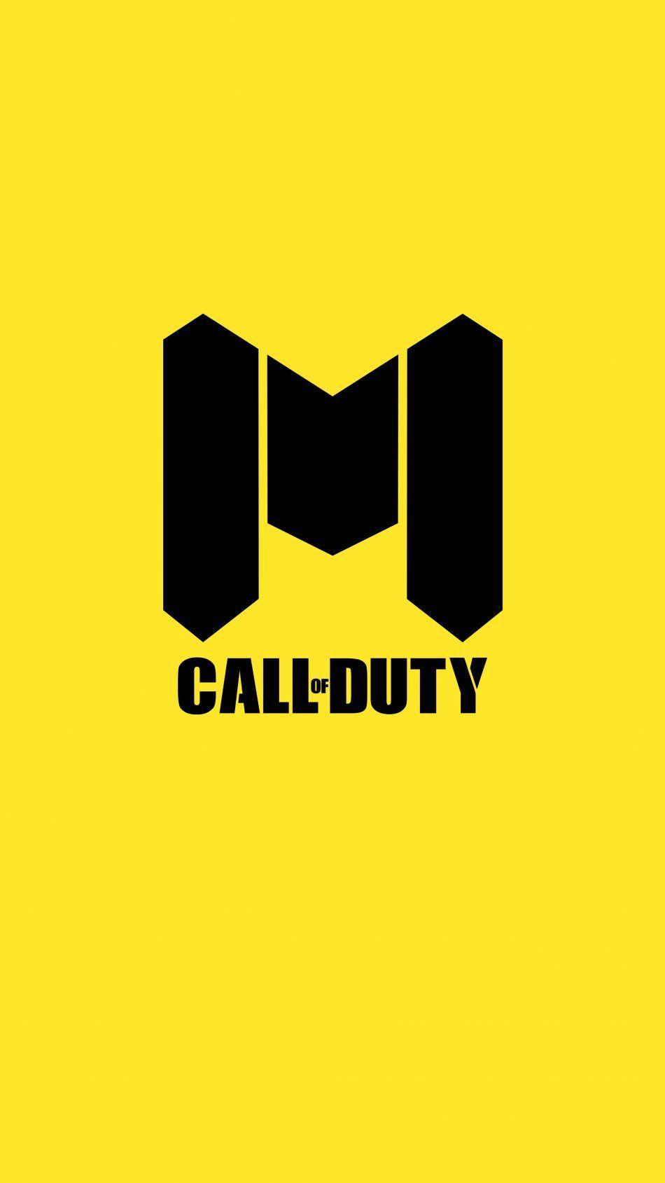 950x1689 Biểu trưng Call of Duty Mobile Nền màu vàng.  Biểu trưng di động, Cuộc gọi