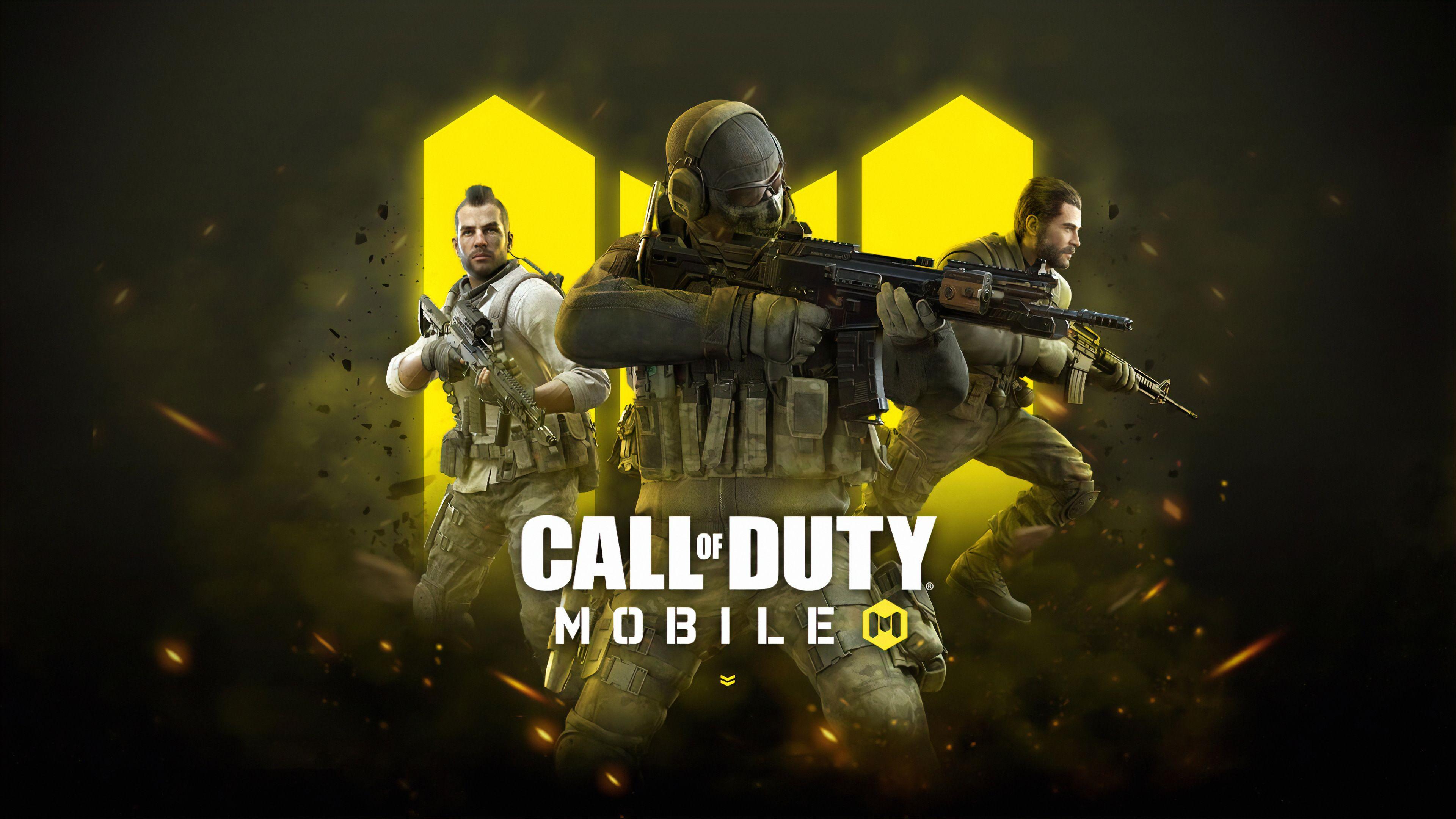 3840x2160 Hình nền biểu trưng Call Of Duty Mobile - Trò chơi và Phim