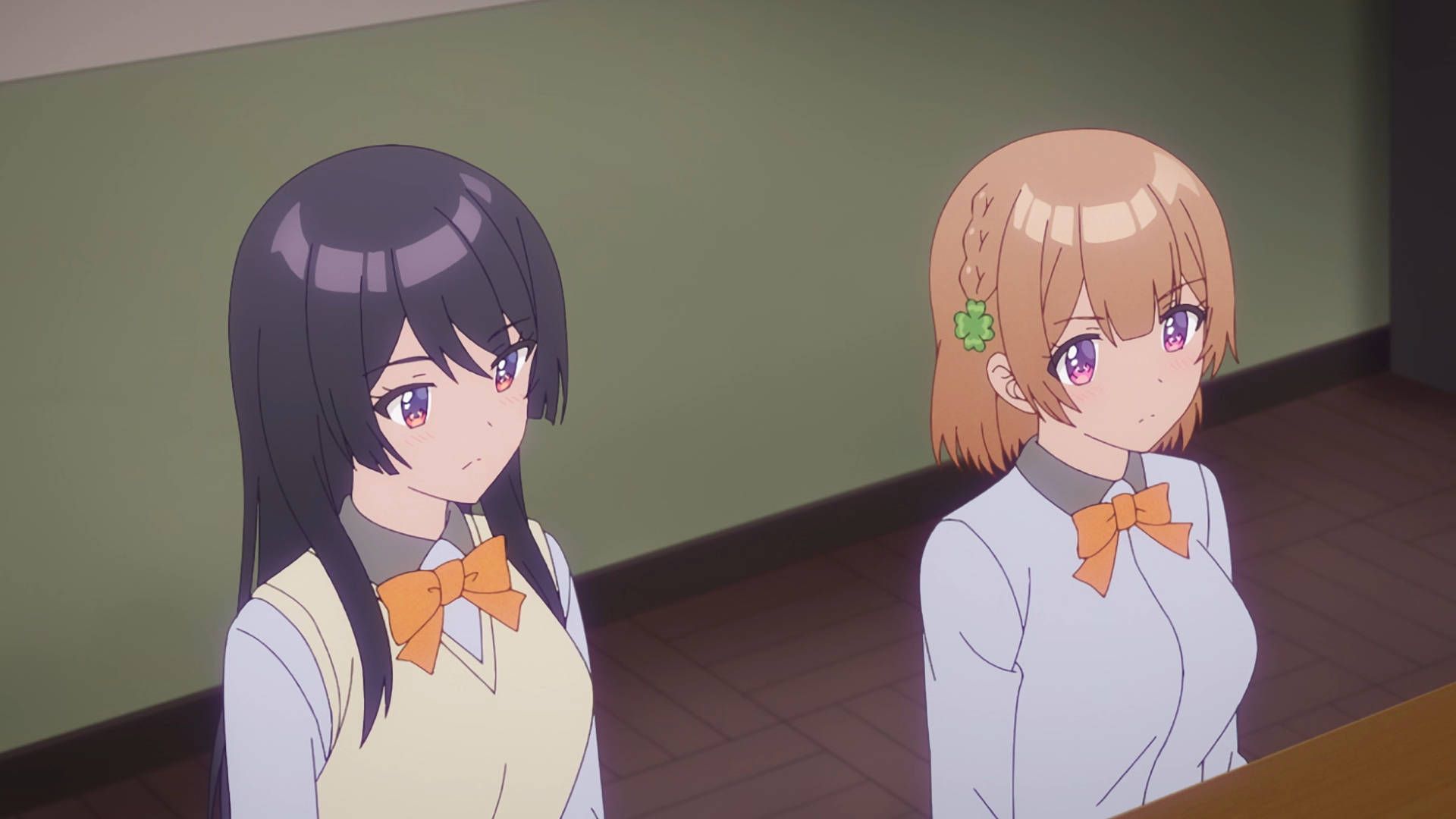 1920x1080 Download Osamake Kachi And Kuro Sitting Wallpaper