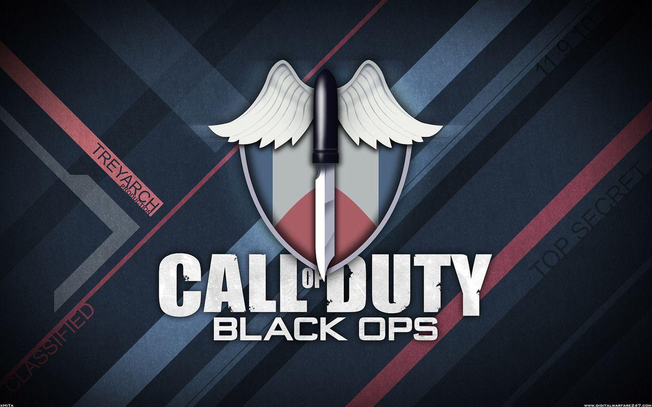 1280x800 Call Of Duty Logo Wallpaper