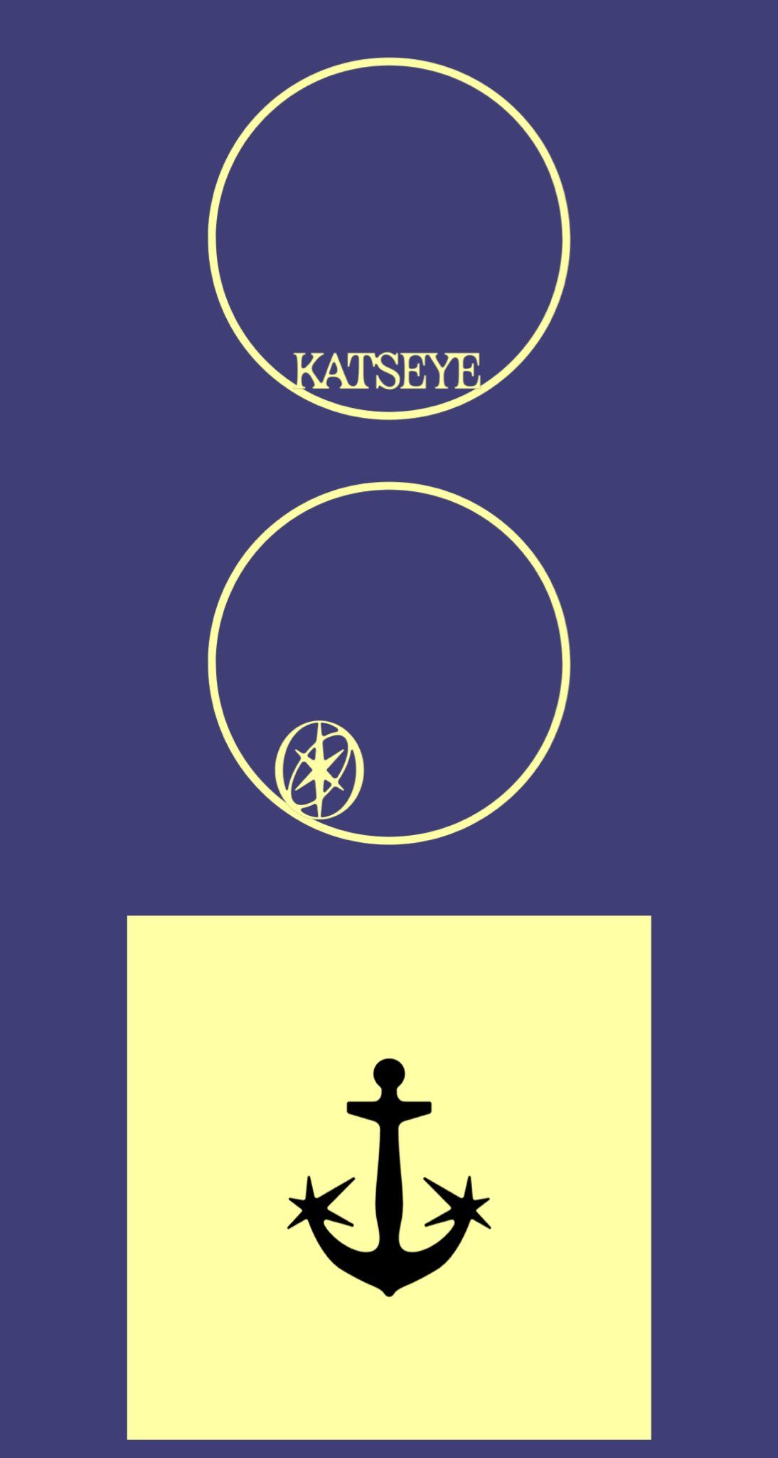 1094x2048 Katseye Logo Wallpaper
