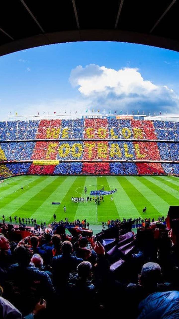 720x1280 Barcelona Tifo wallpaper